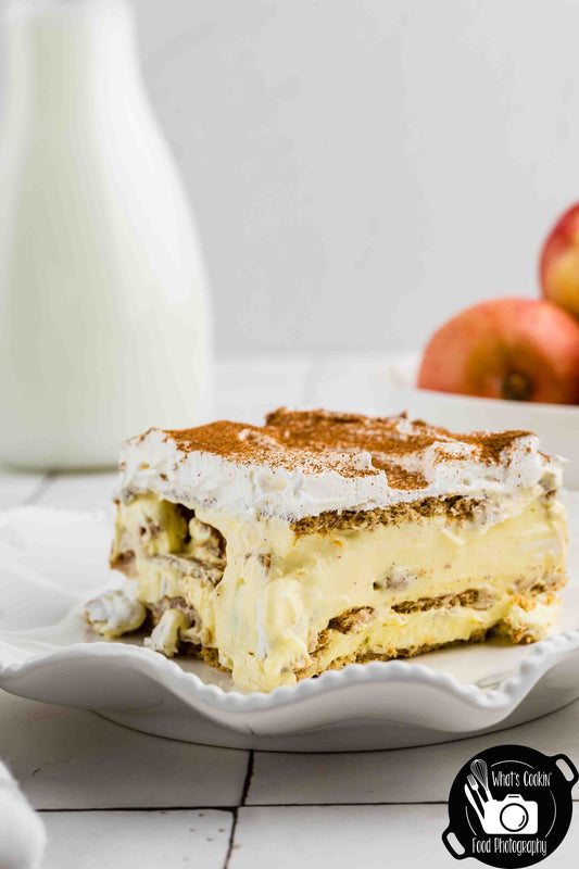 No Bake Cinnamon Apple Icebox Cake
