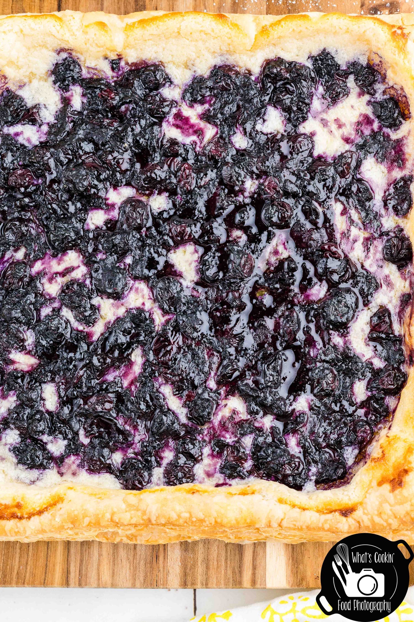 Blueberry Cheese Puff Pastry
