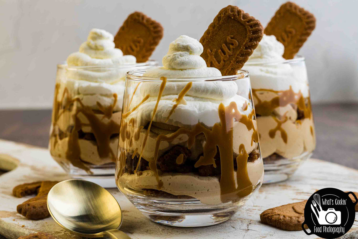 No-Bake Biscoff Cheesecake Cups