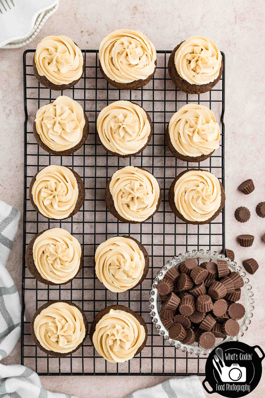Peanut Butter Cup Chocolate Cupcakes