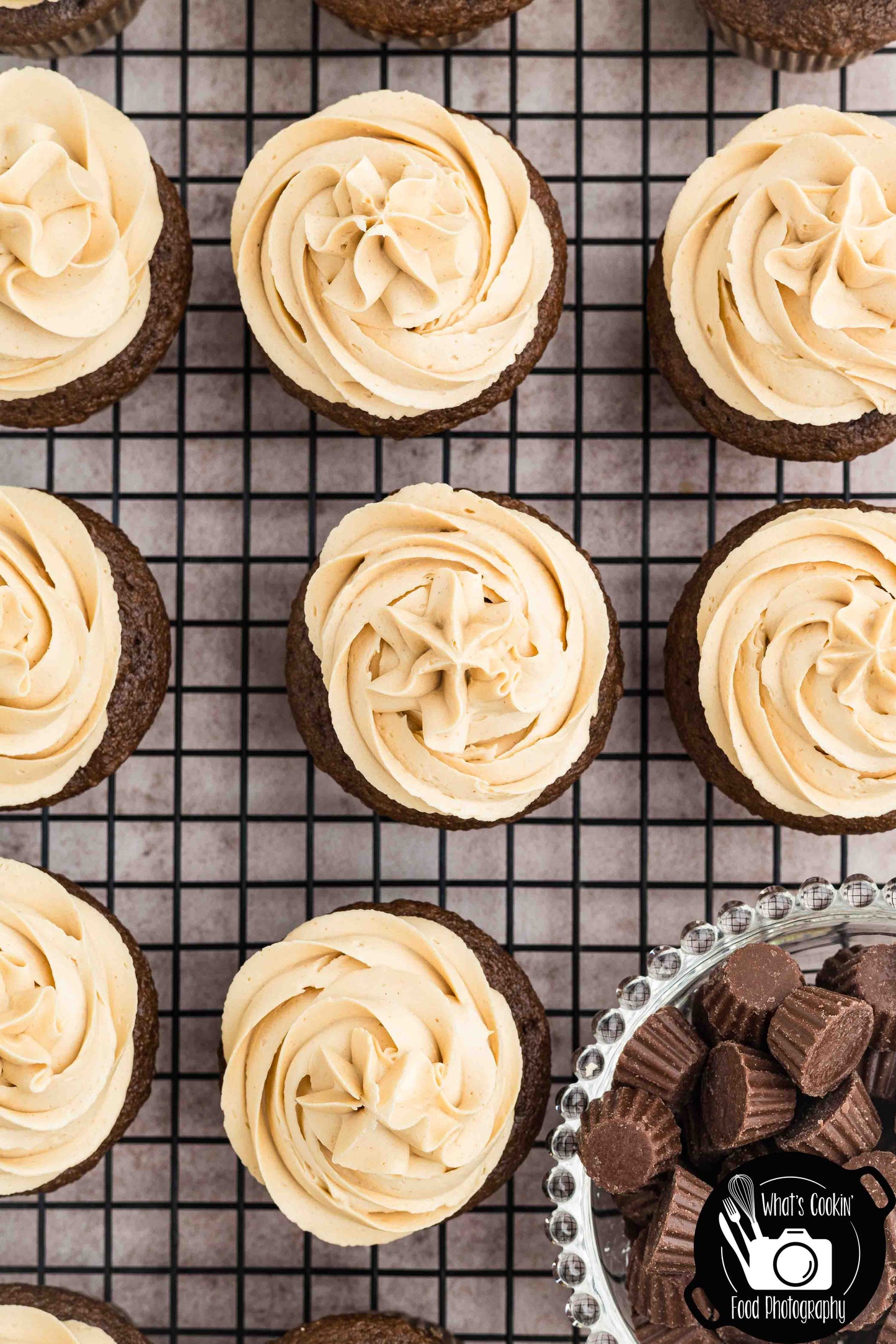 Peanut Butter Cup Chocolate Cupcakes