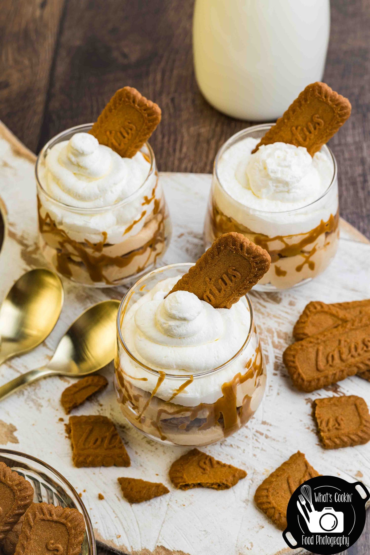 No-Bake Biscoff Cheesecake Cups