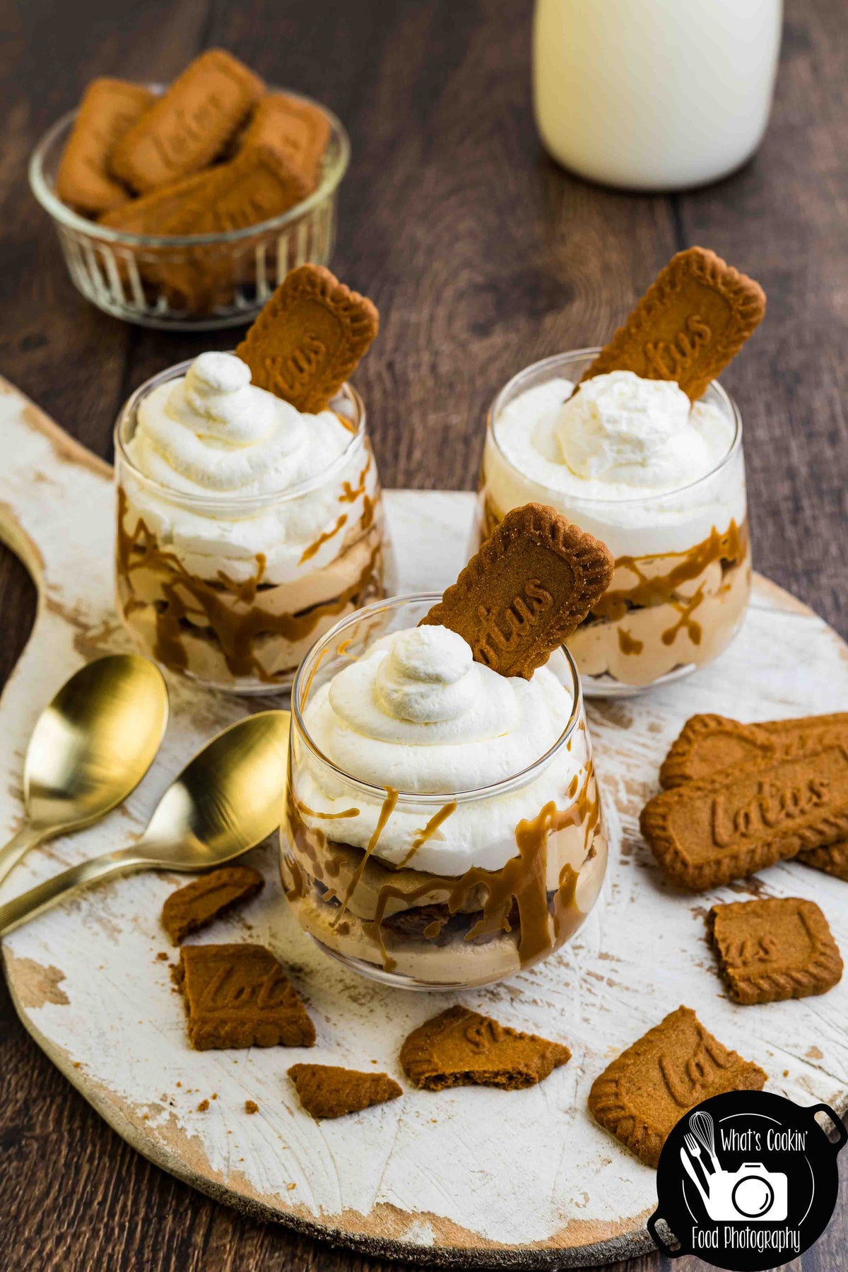 No-Bake Biscoff Cheesecake Cups