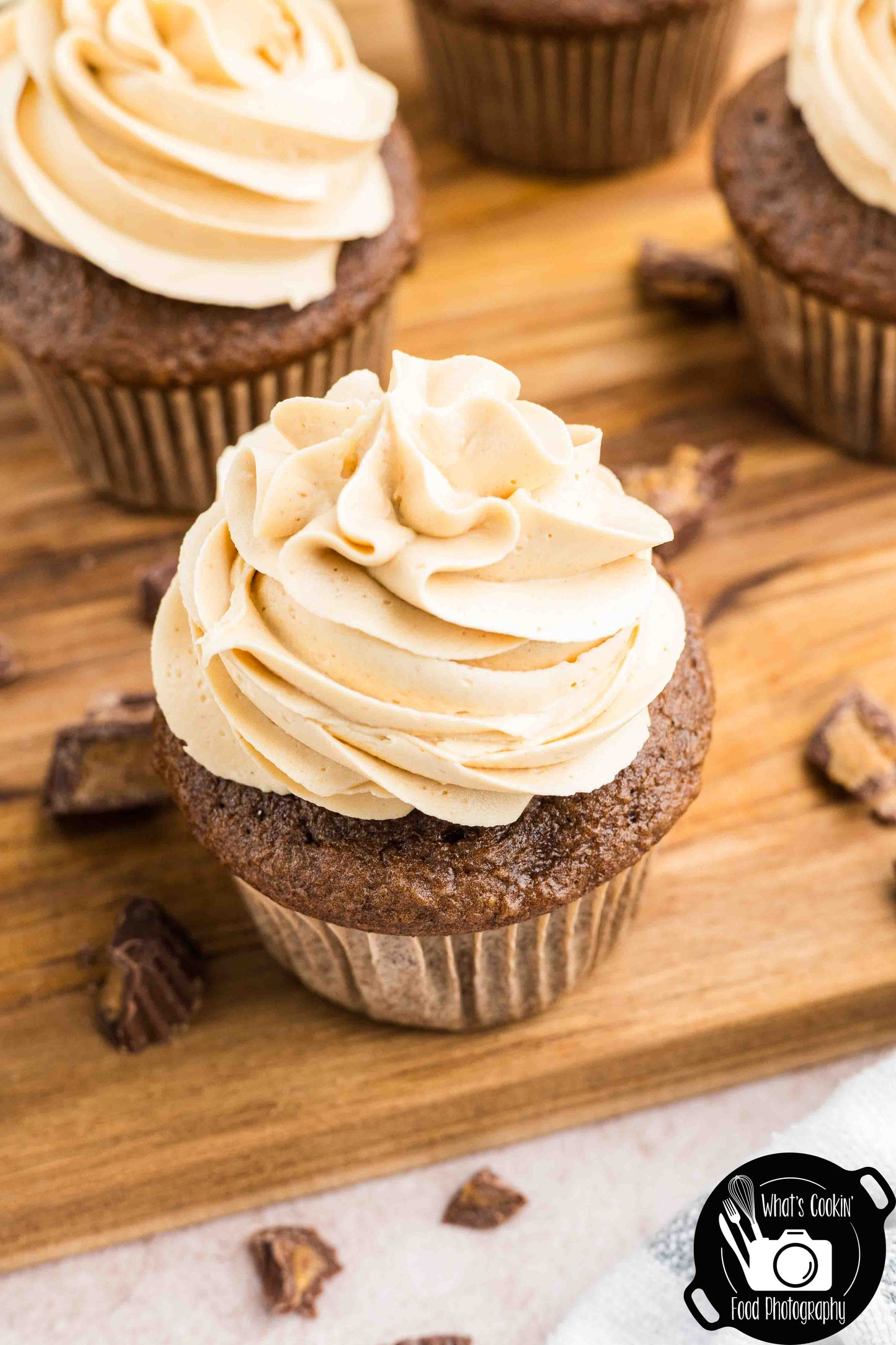 Peanut Butter Cup Chocolate Cupcakes