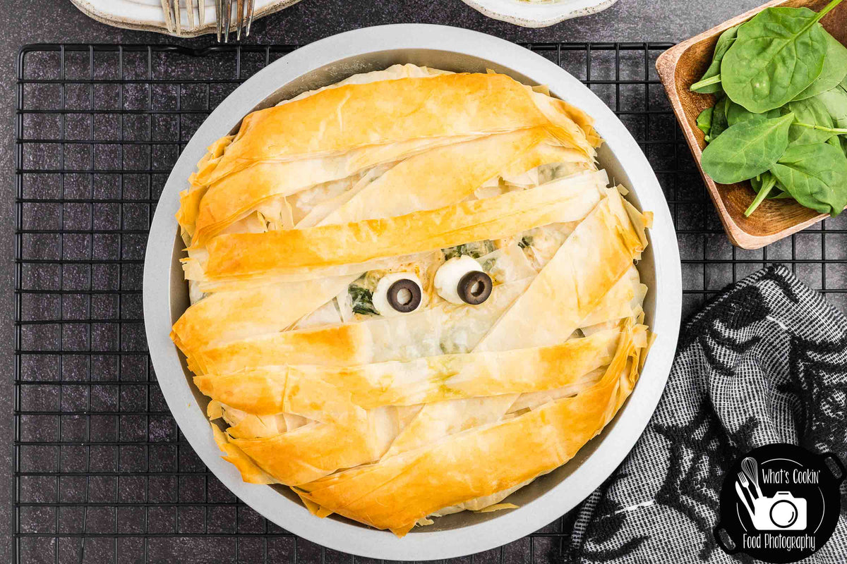 Mummy Chicken & Spinach Phyllo Pie
