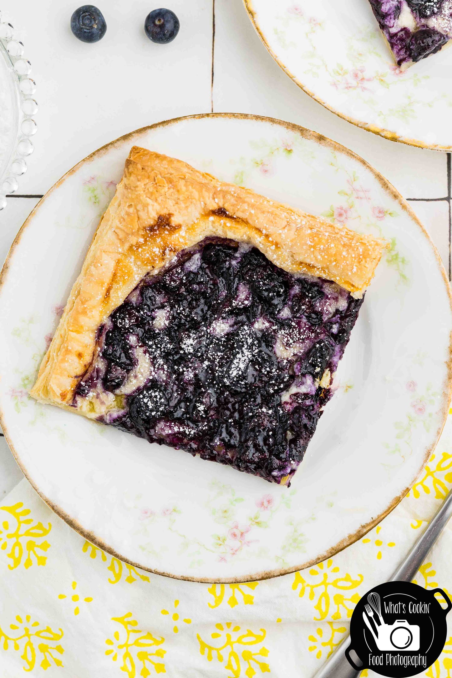 Blueberry Cheese Puff Pastry