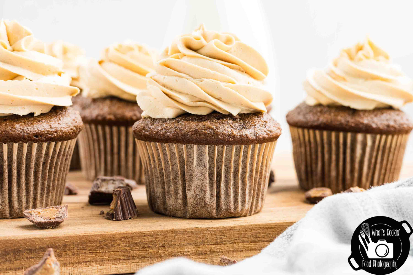 Peanut Butter Cup Chocolate Cupcakes