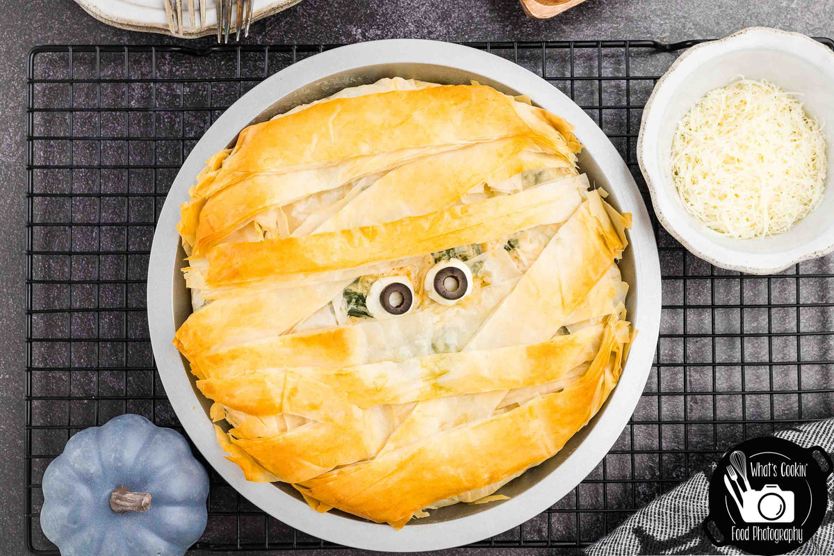 Mummy Chicken & Spinach Phyllo Pie