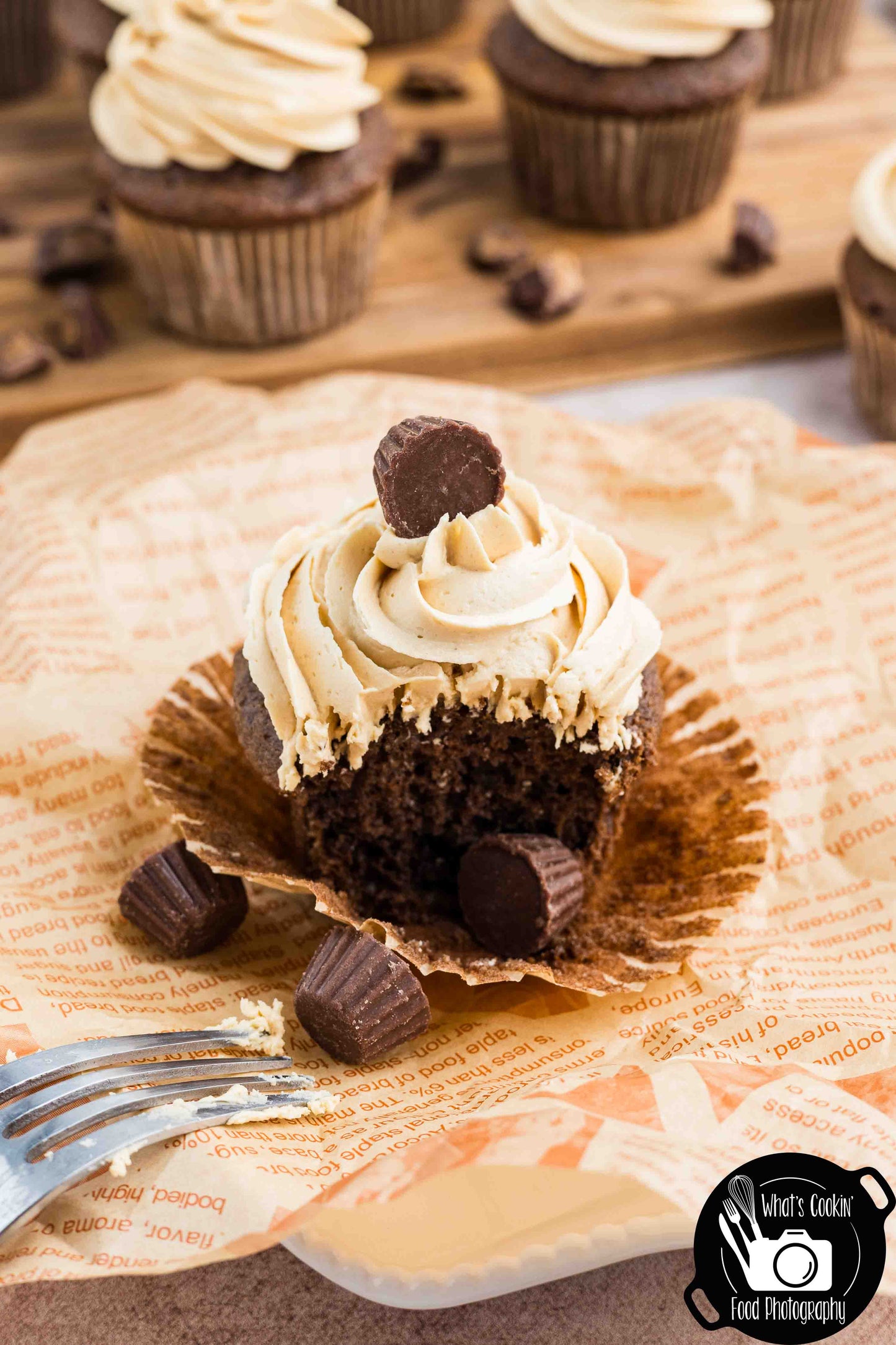 Peanut Butter Cup Chocolate Cupcakes