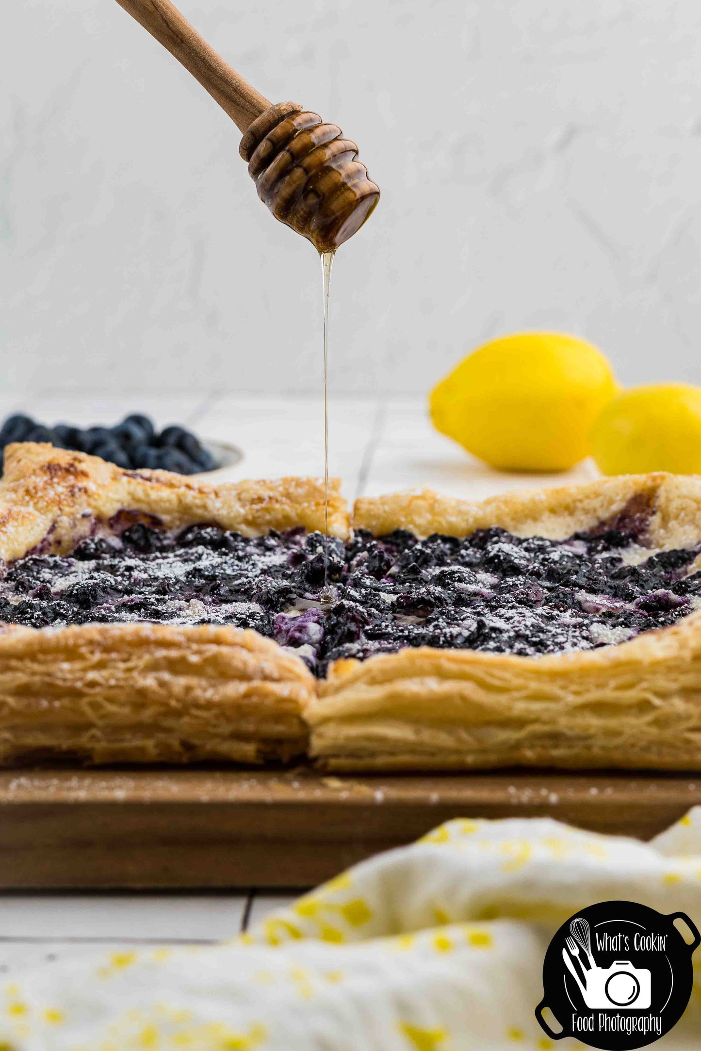 Blueberry Cheese Puff Pastry