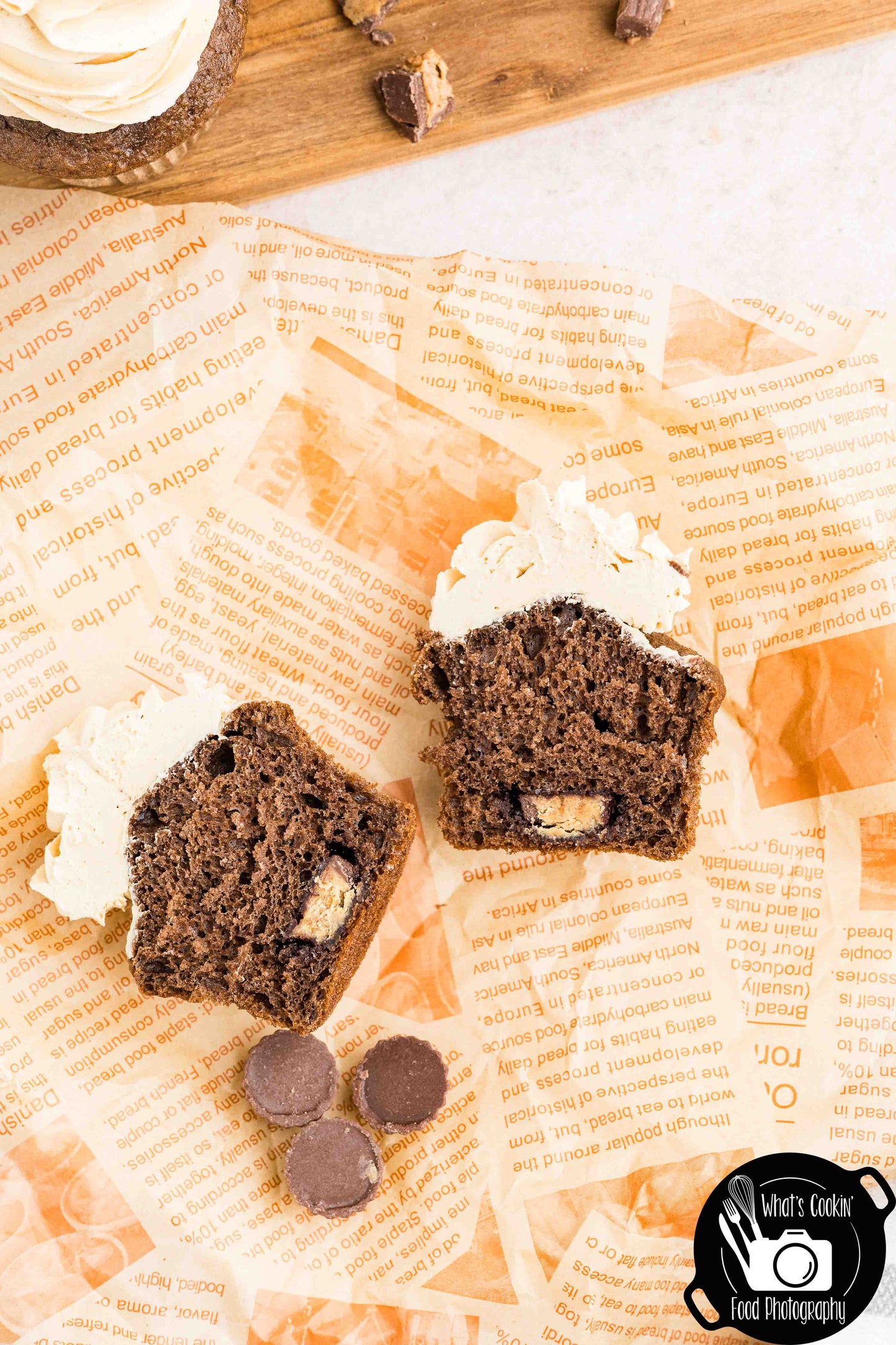 Peanut Butter Cup Chocolate Cupcakes