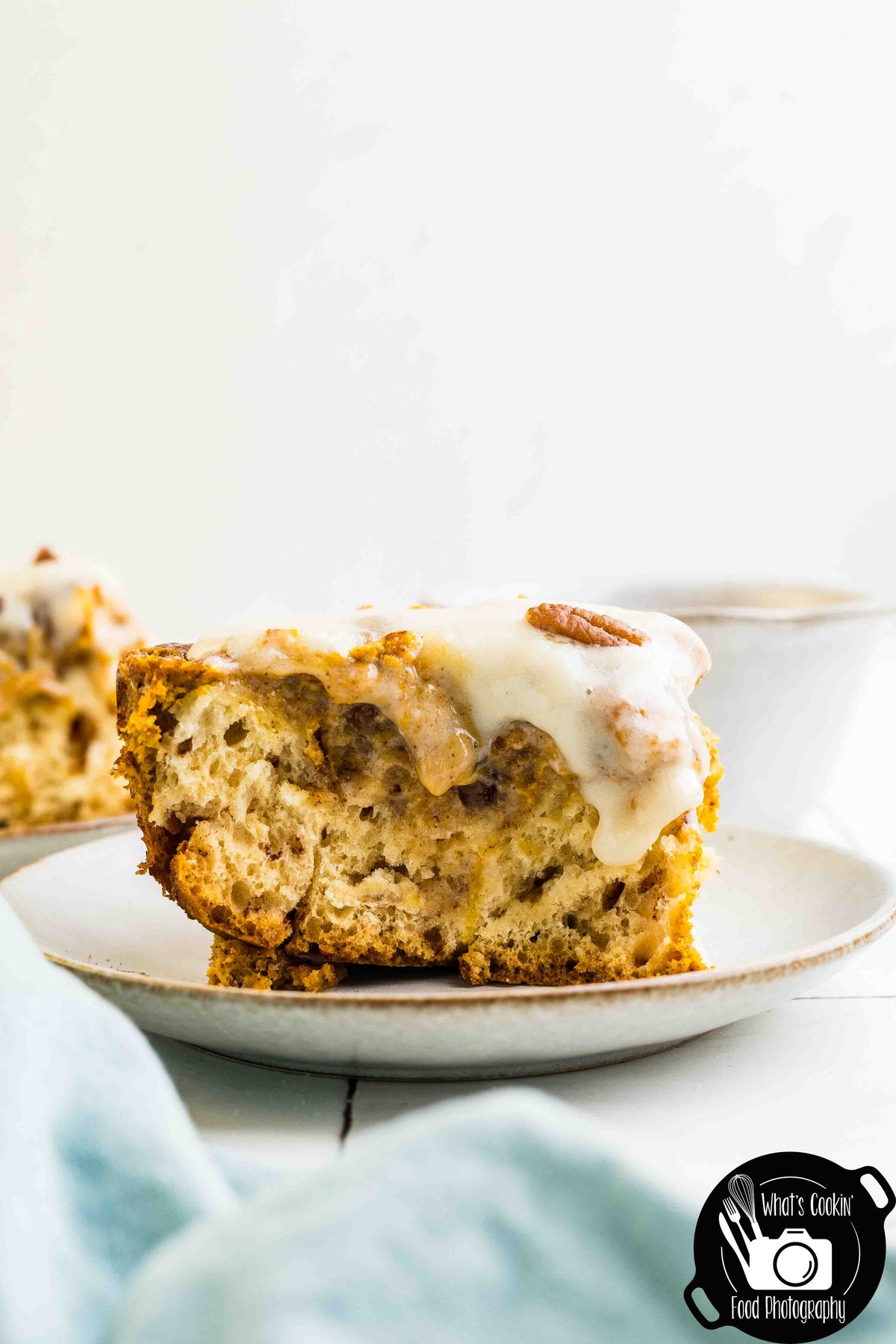 Dutch Oven Pumpkin Sticky Bun Cobbler