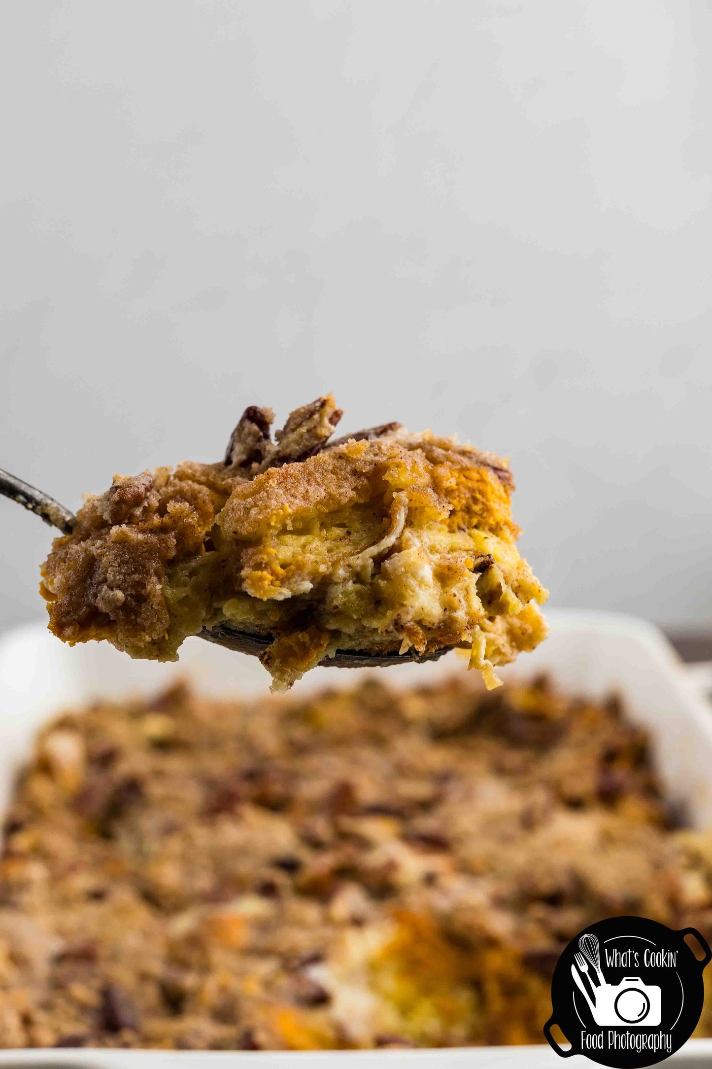 Pumpkin Cheese French Toast Casserole