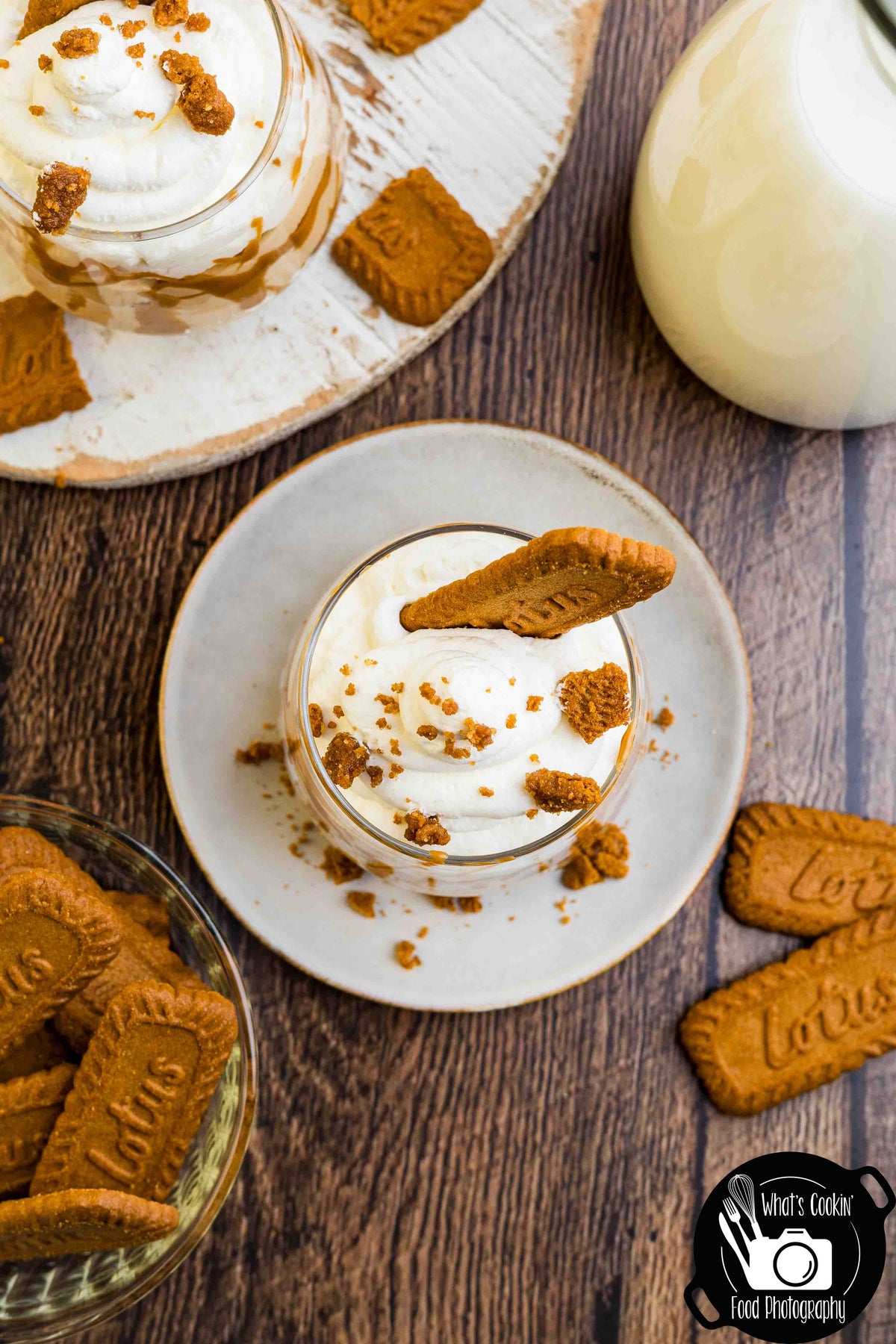 No-Bake Biscoff Cheesecake Cups