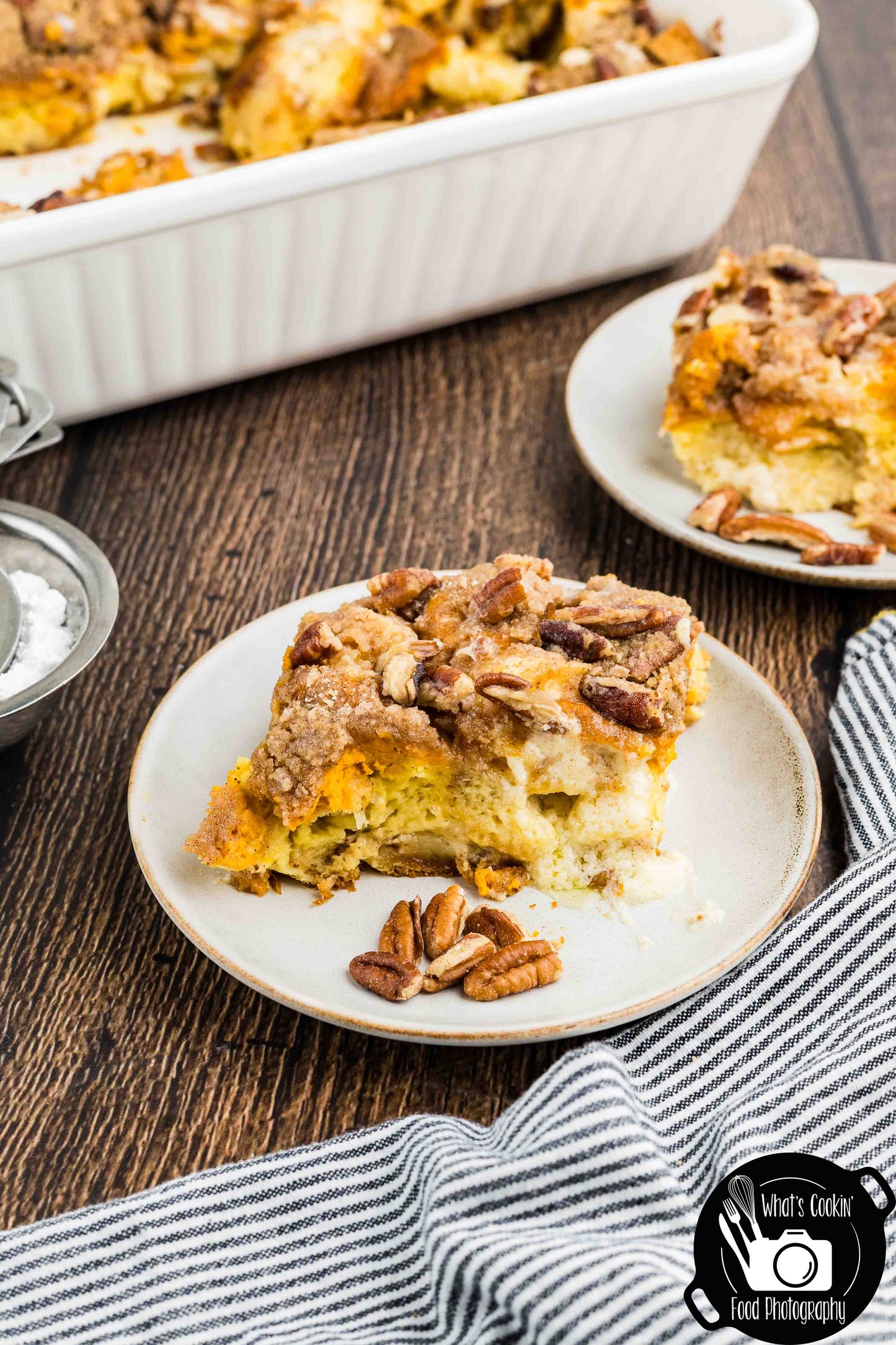 Pumpkin Cheese French Toast Casserole