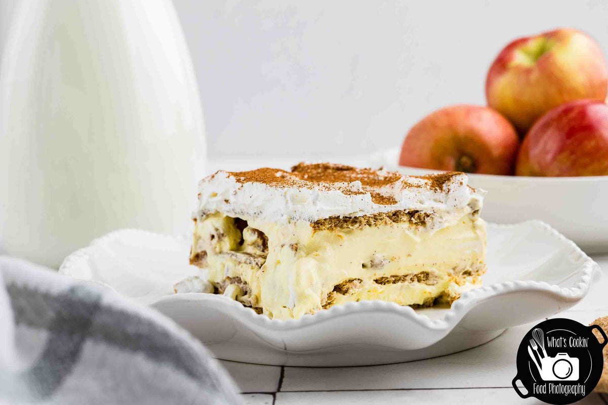 No Bake Cinnamon Apple Icebox Cake