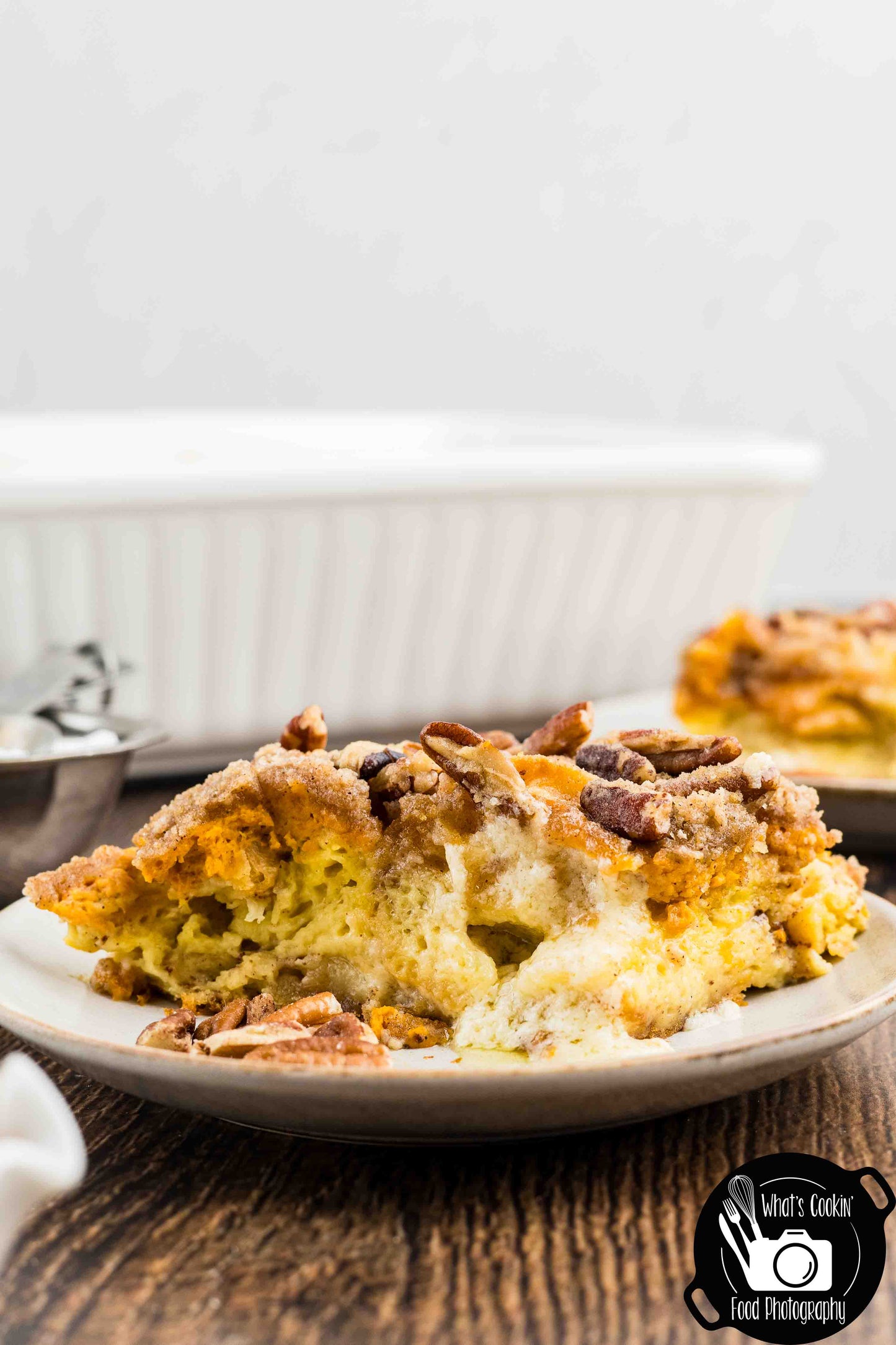 Pumpkin Cheese French Toast Casserole