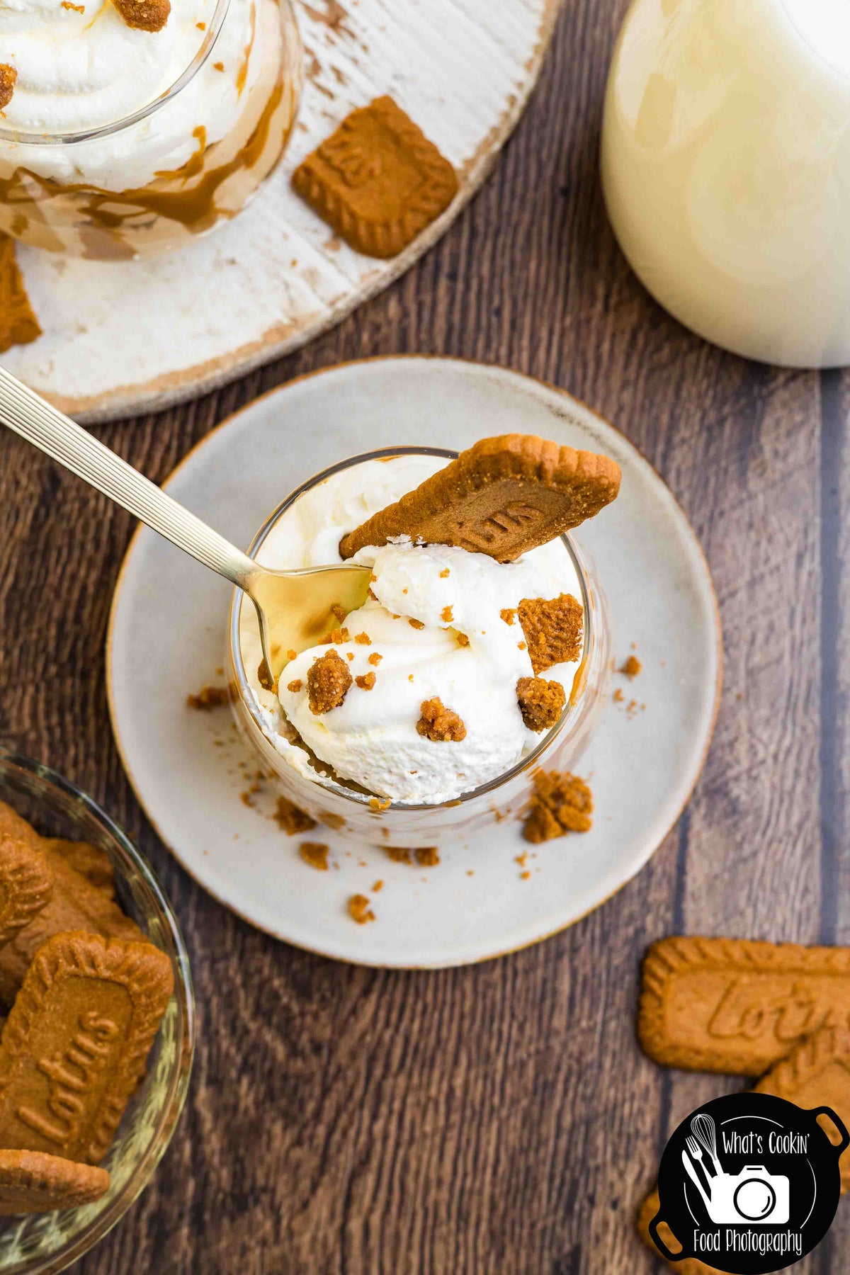 No-Bake Biscoff Cheesecake Cups