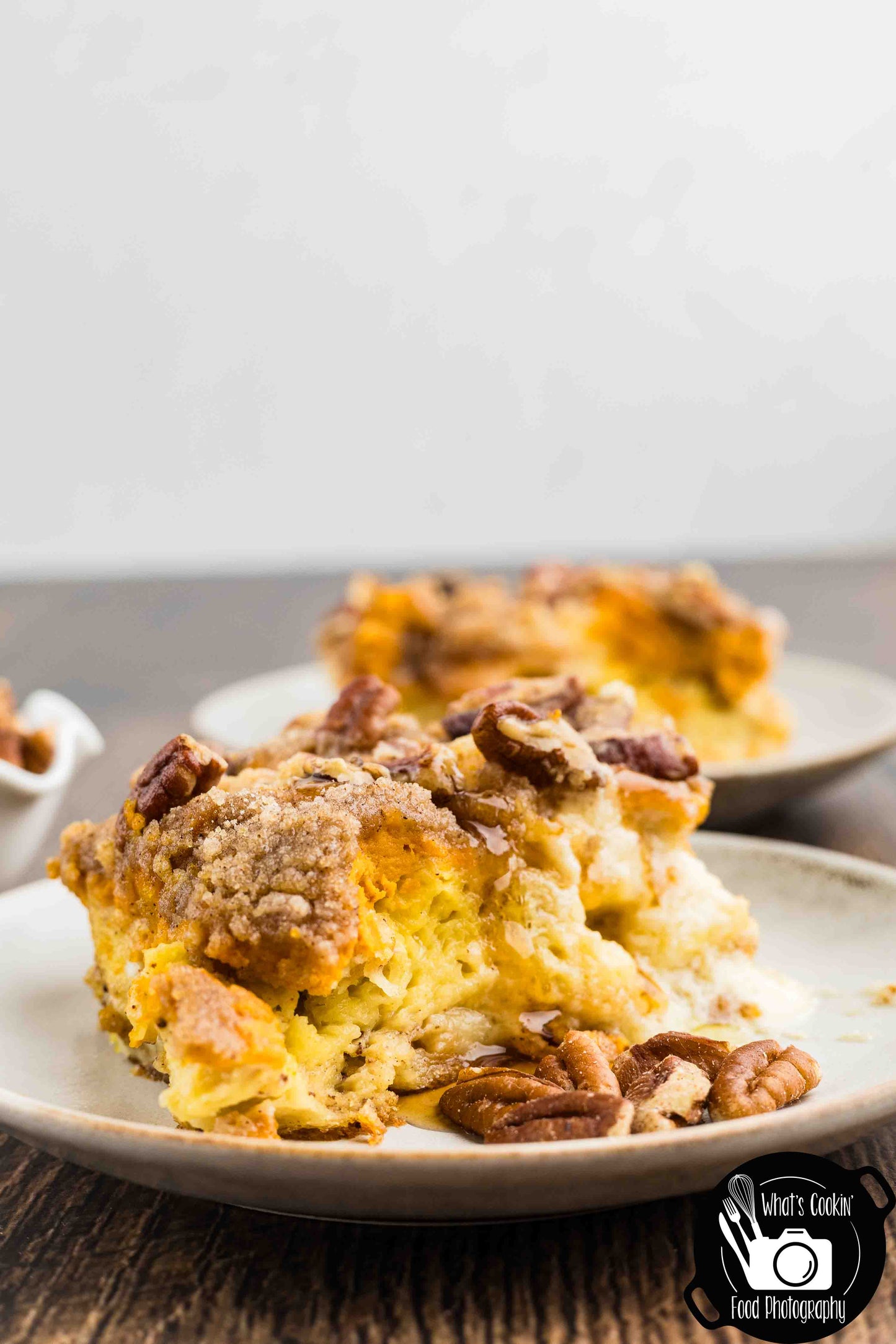 Pumpkin Cheese French Toast Casserole