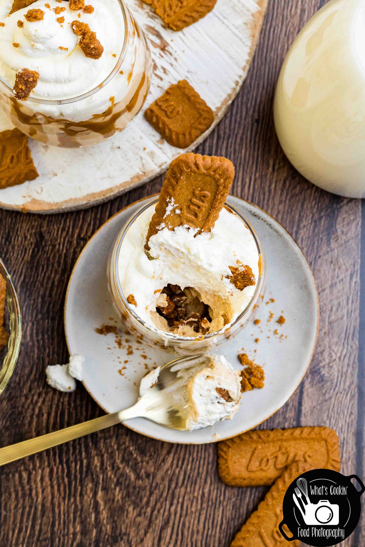 No-Bake Biscoff Cheesecake Cups