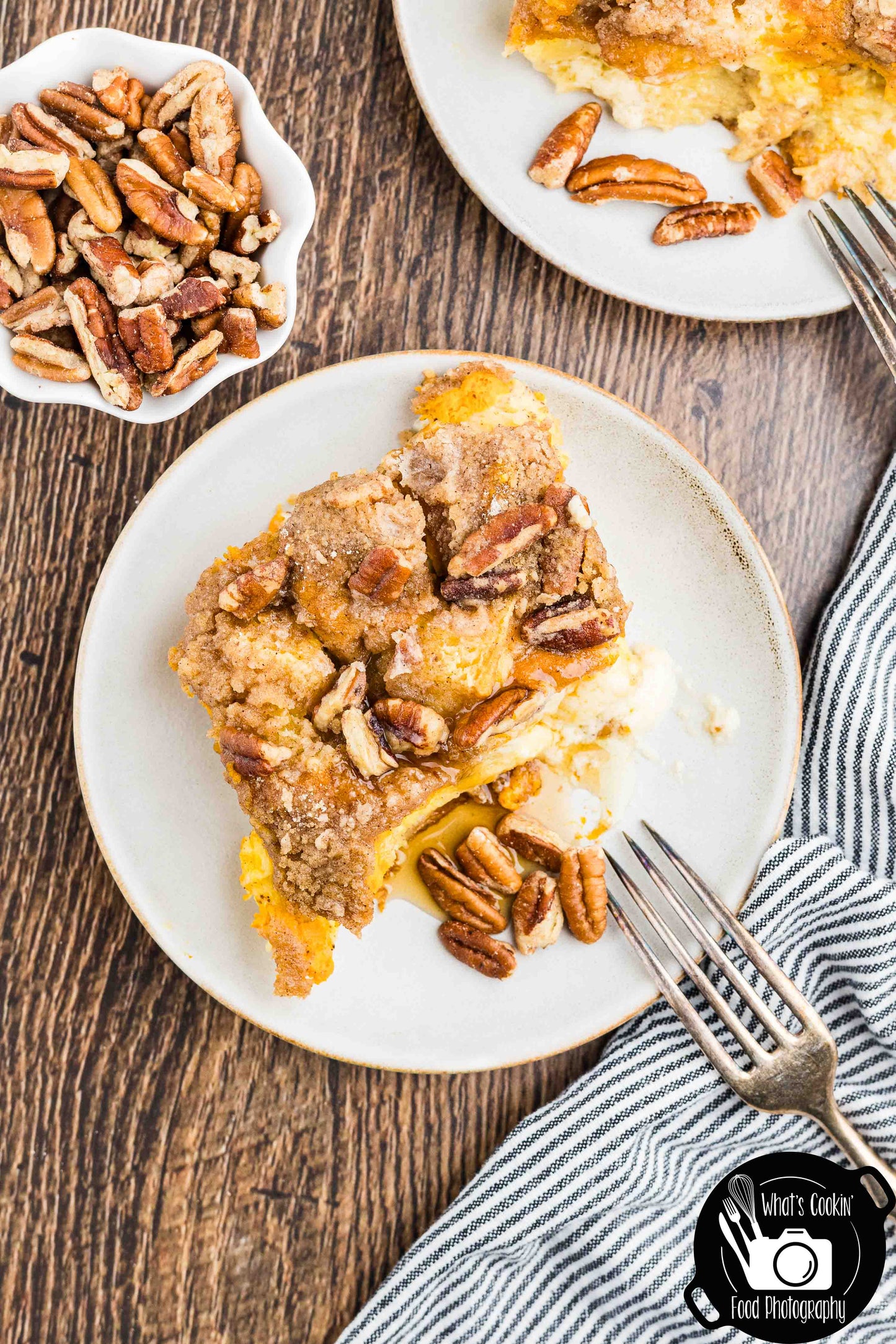 Pumpkin Cheese French Toast Casserole