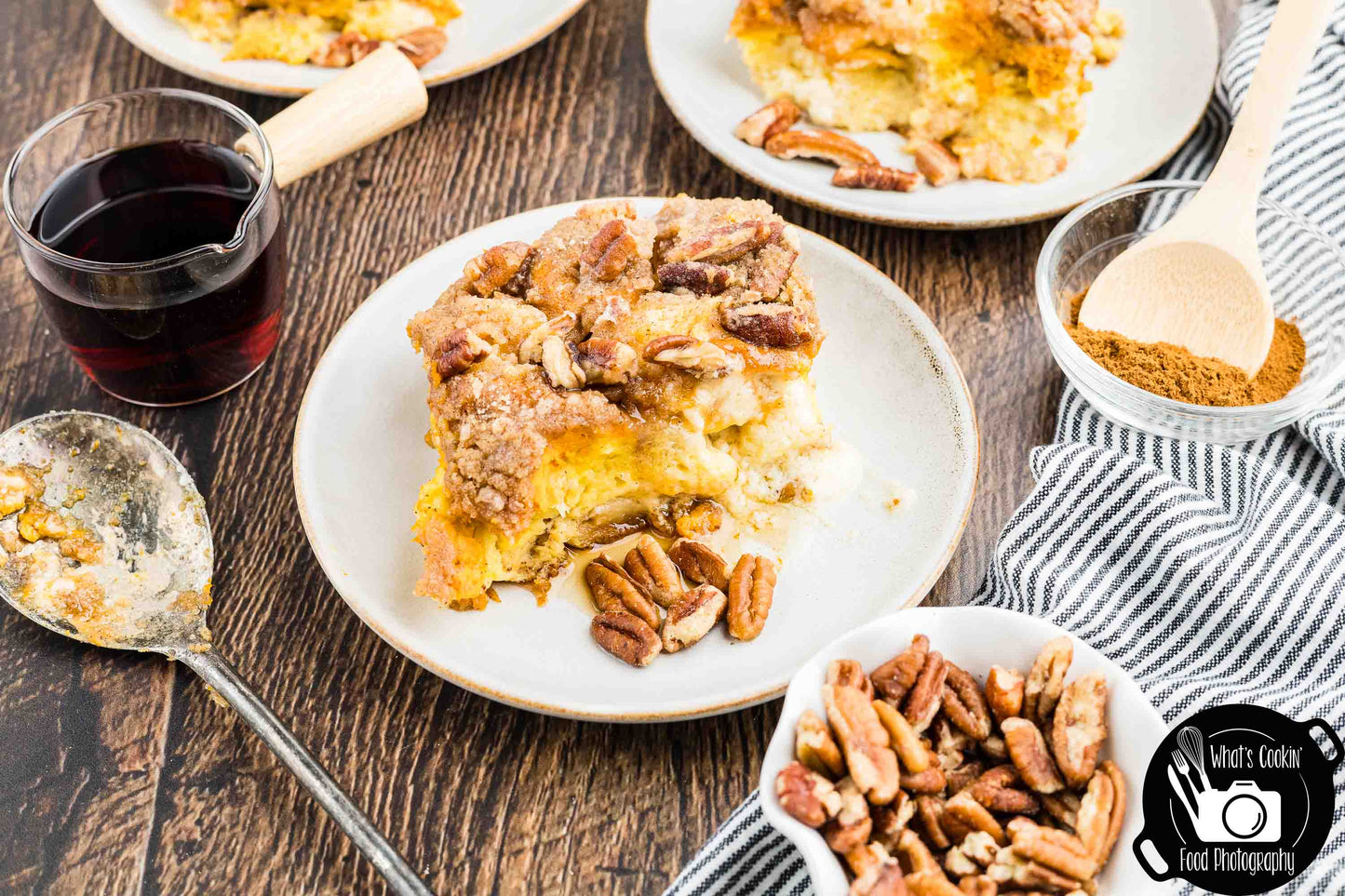 Pumpkin Cheese French Toast Casserole