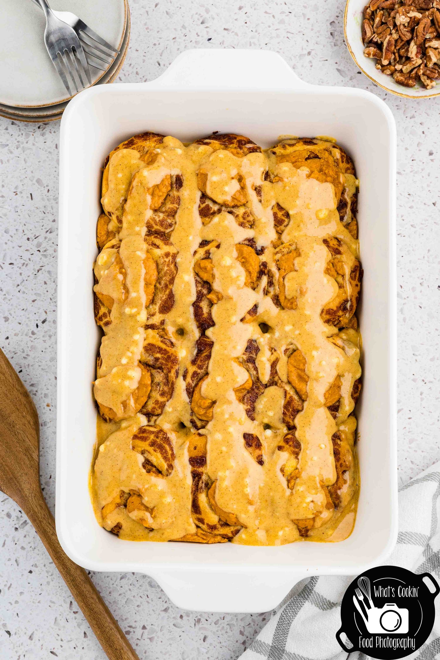 Pumpkin Cheesecake Cinnamon Rolls