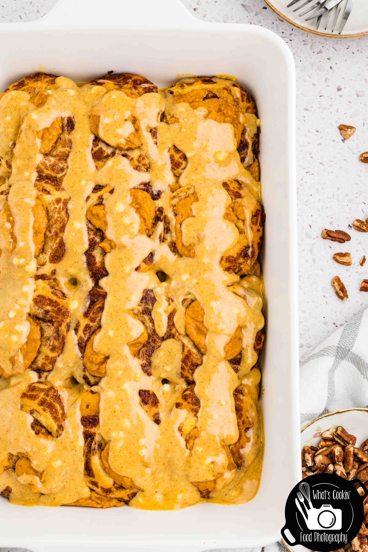 Pumpkin Cheesecake Cinnamon Rolls