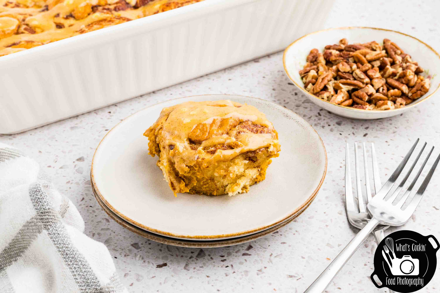 Pumpkin Cheesecake Cinnamon Rolls