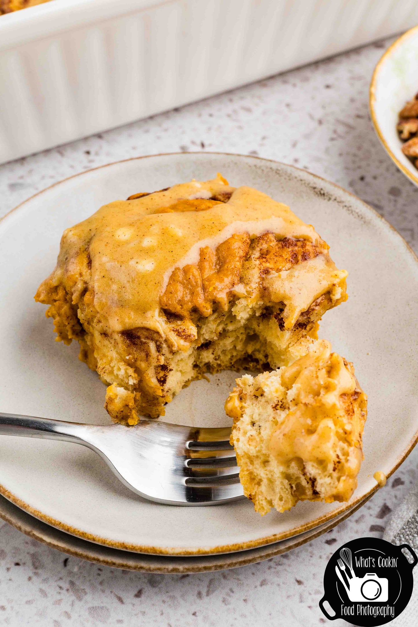 Pumpkin Cheesecake Cinnamon Rolls