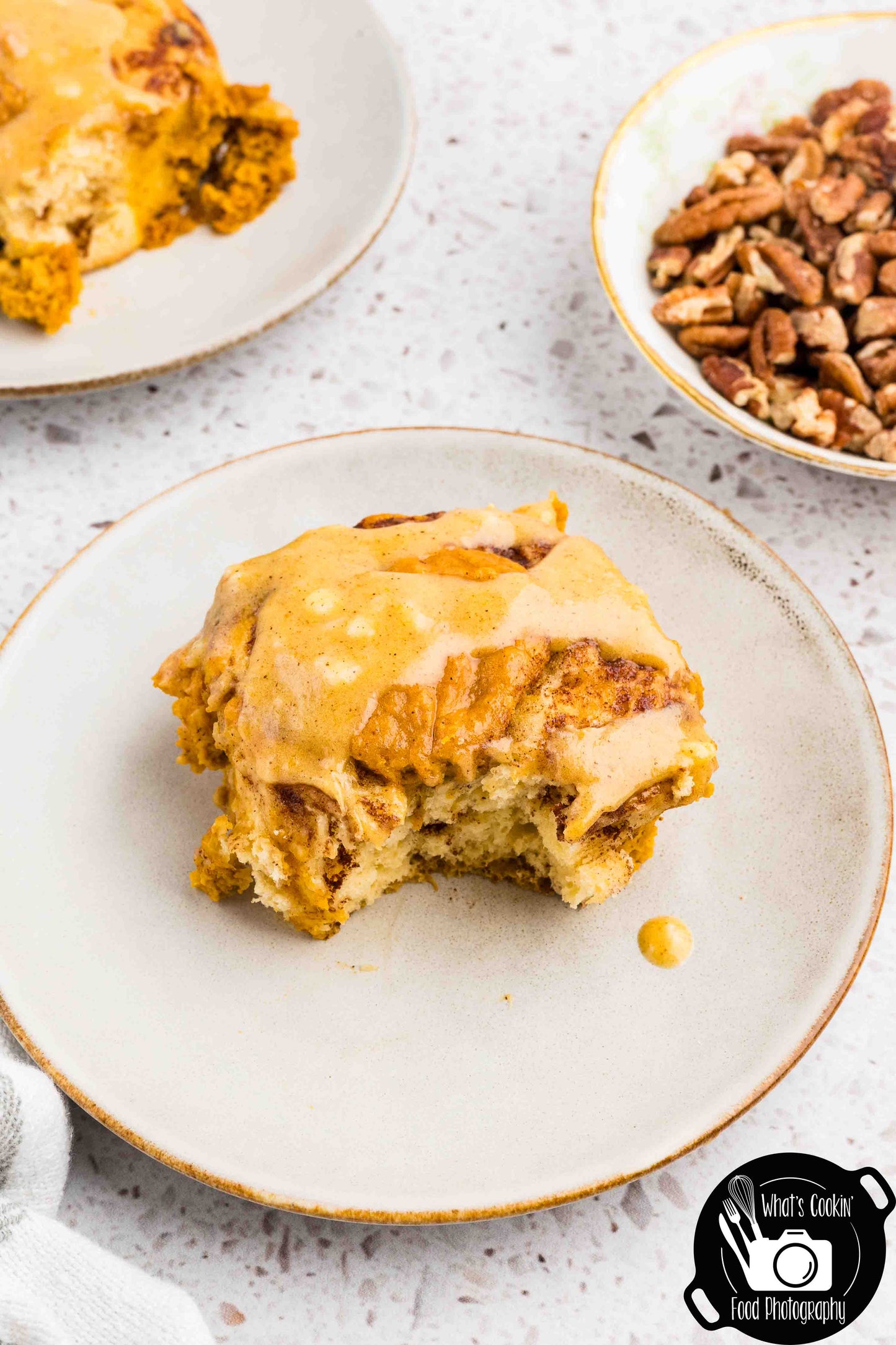 Pumpkin Cheesecake Cinnamon Rolls