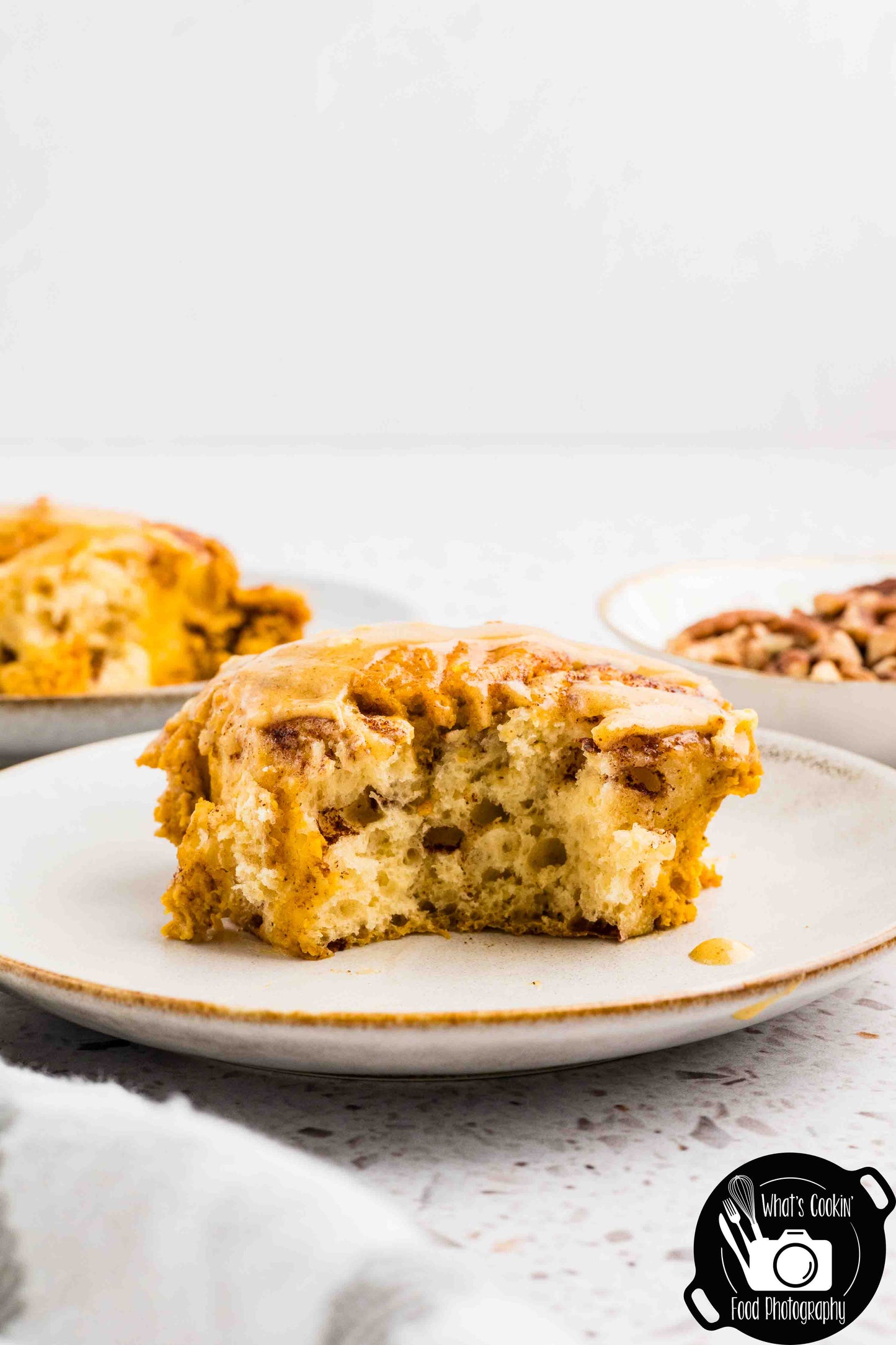 Pumpkin Cheesecake Cinnamon Rolls