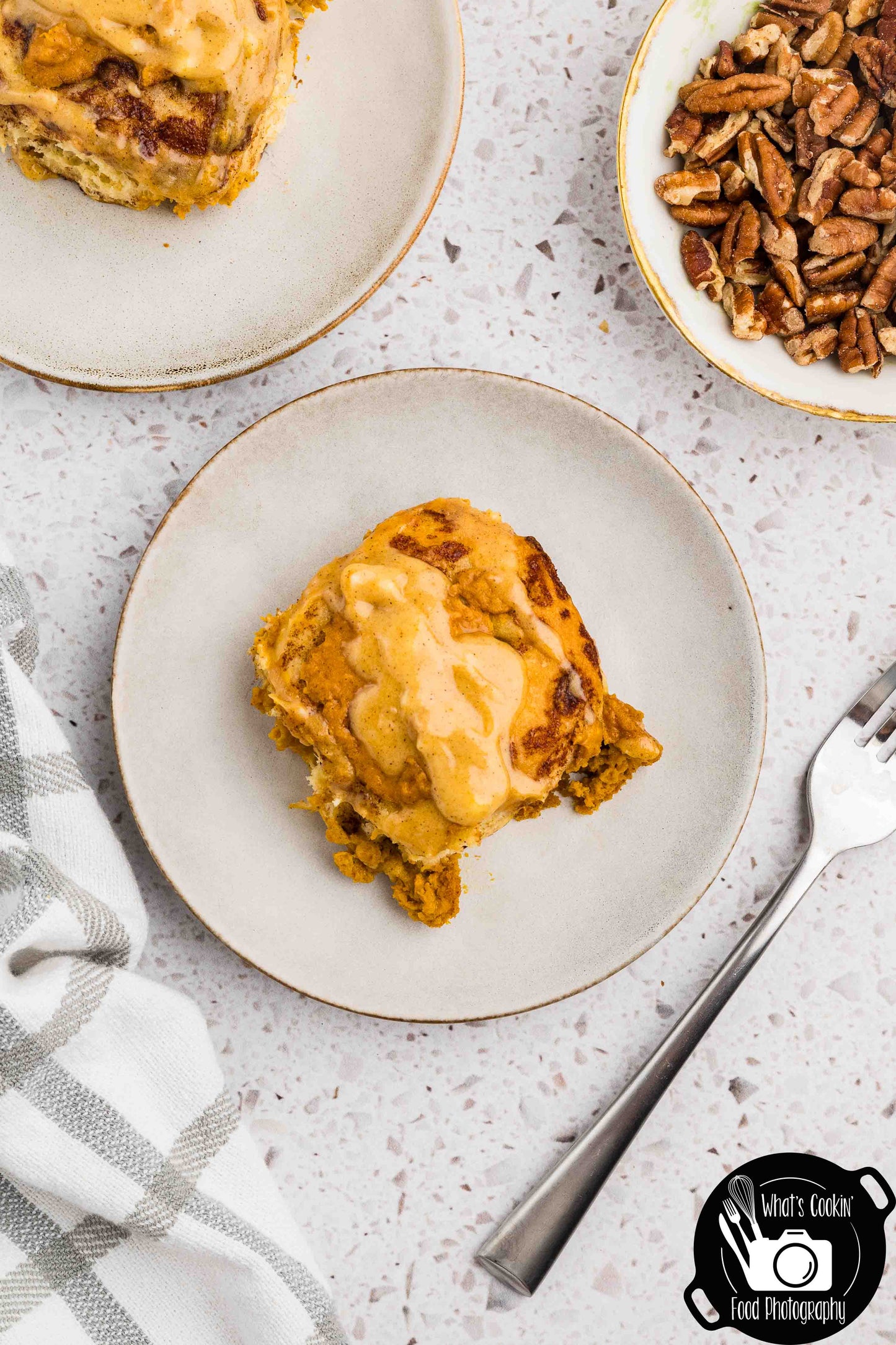 Pumpkin Cheesecake Cinnamon Rolls