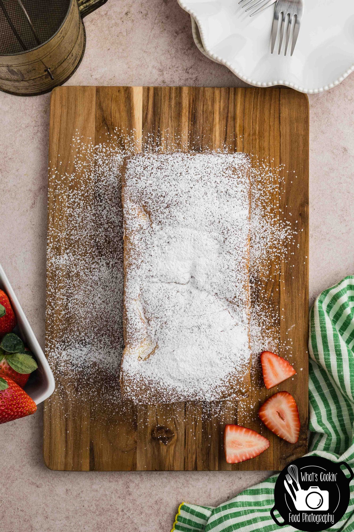 Strawberry Cream Cheese Loaf Cake