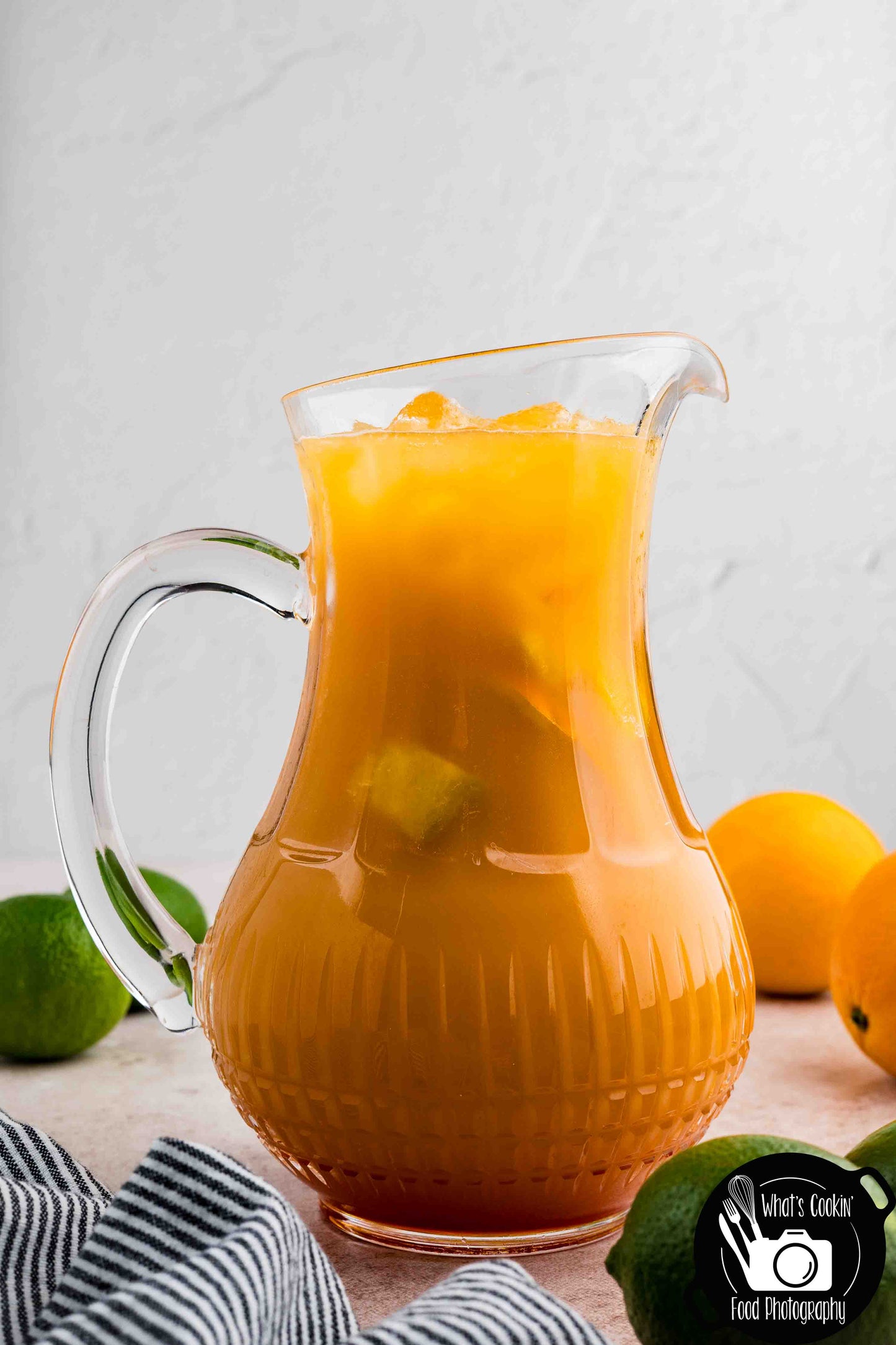 Summer Citrus Glow Mocktail (Orange, Pineapple, and Mango Juice)