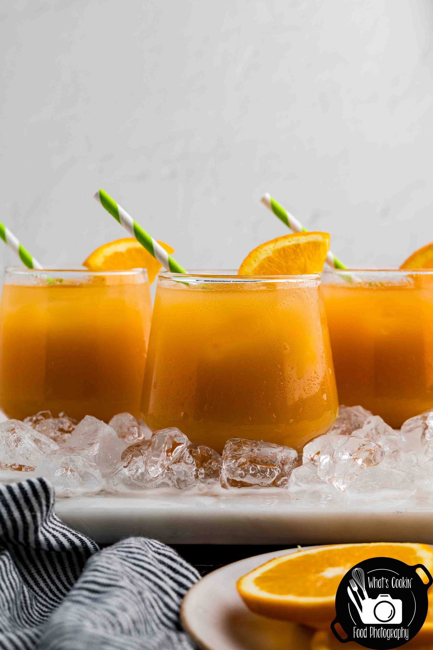 Summer Citrus Glow Mocktail (Orange, Pineapple, and Mango Juice)