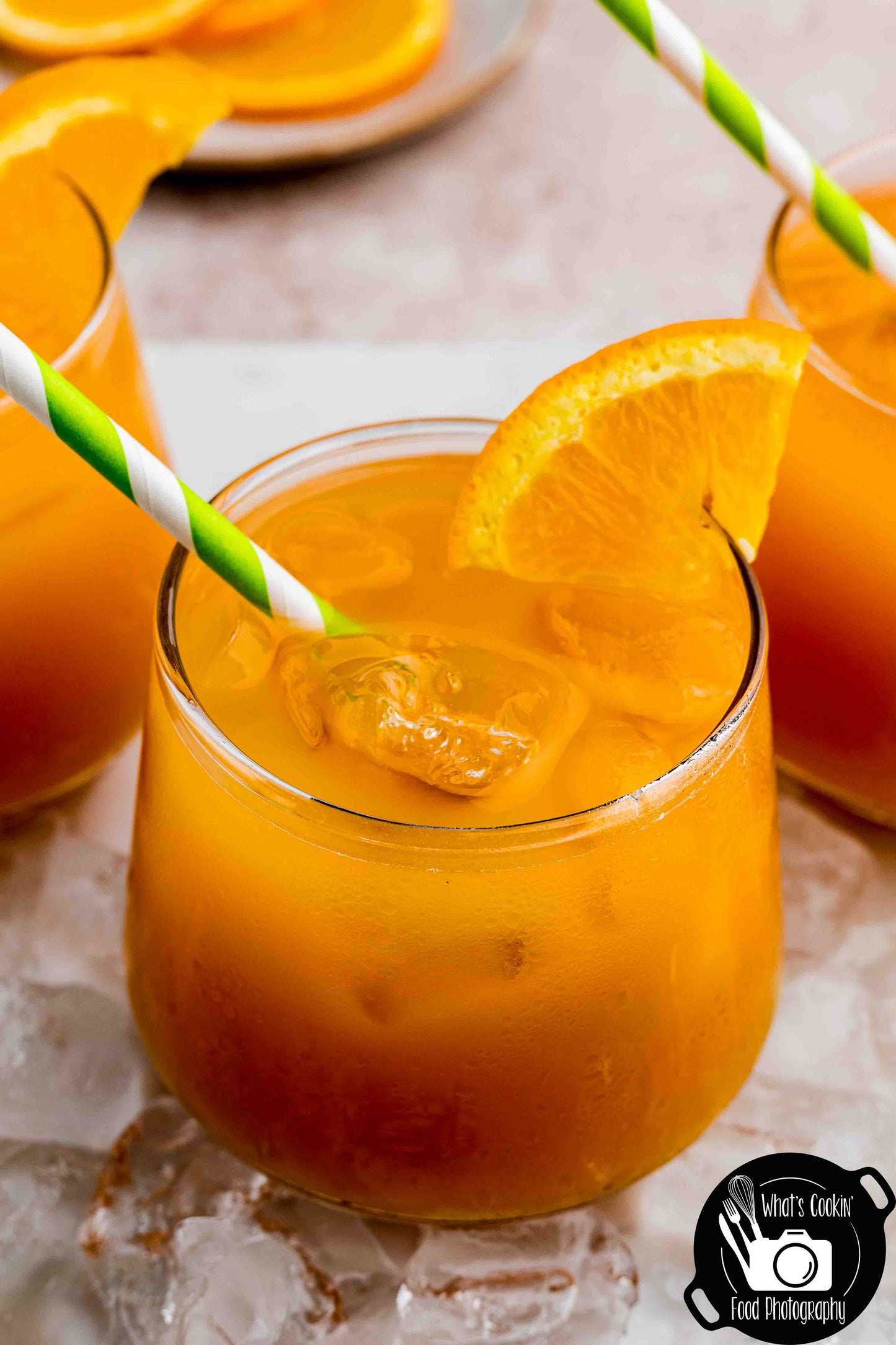 Summer Citrus Glow Mocktail (Orange, Pineapple, and Mango Juice)