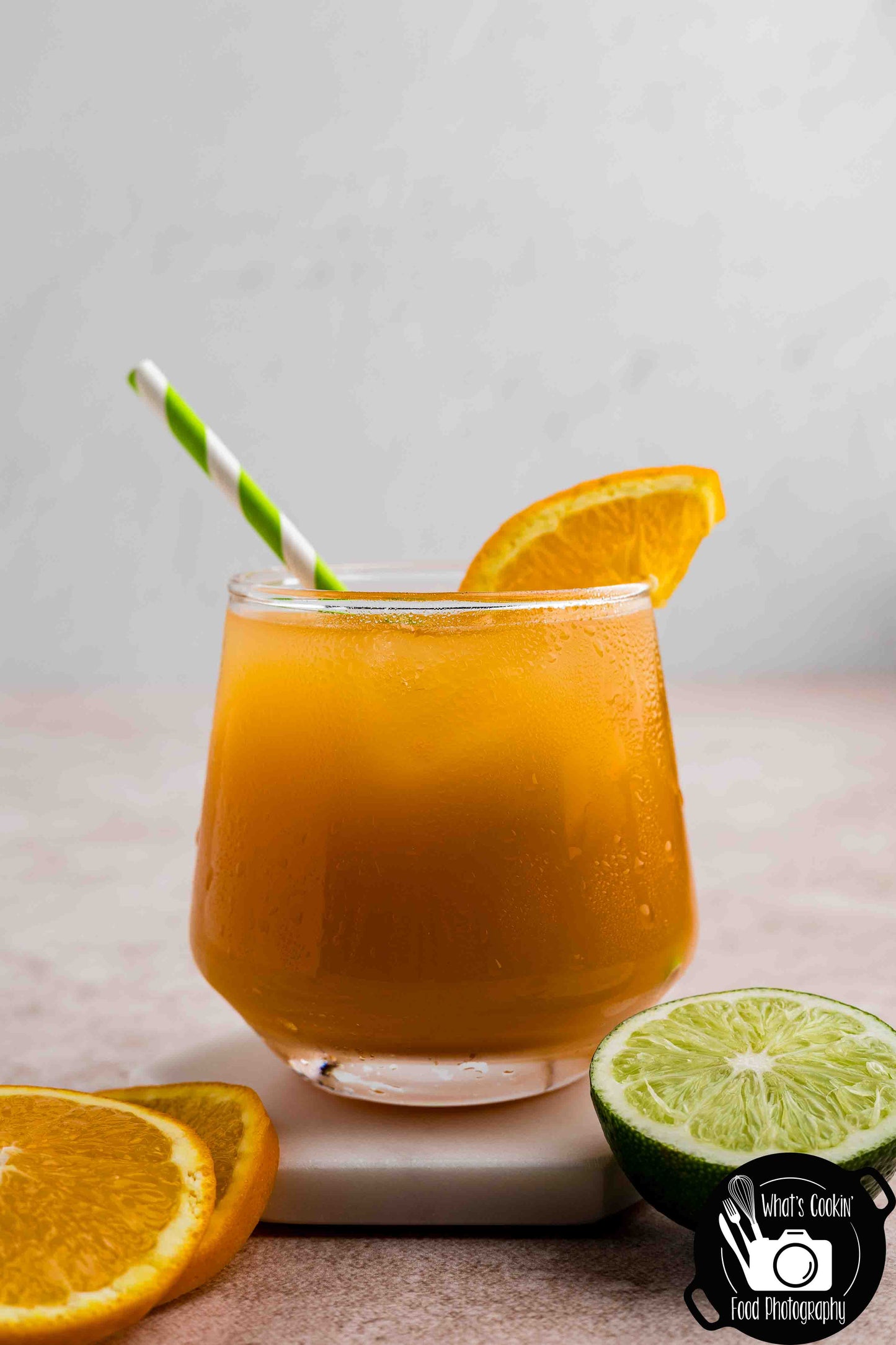 Summer Citrus Glow Mocktail (Orange, Pineapple, and Mango Juice)