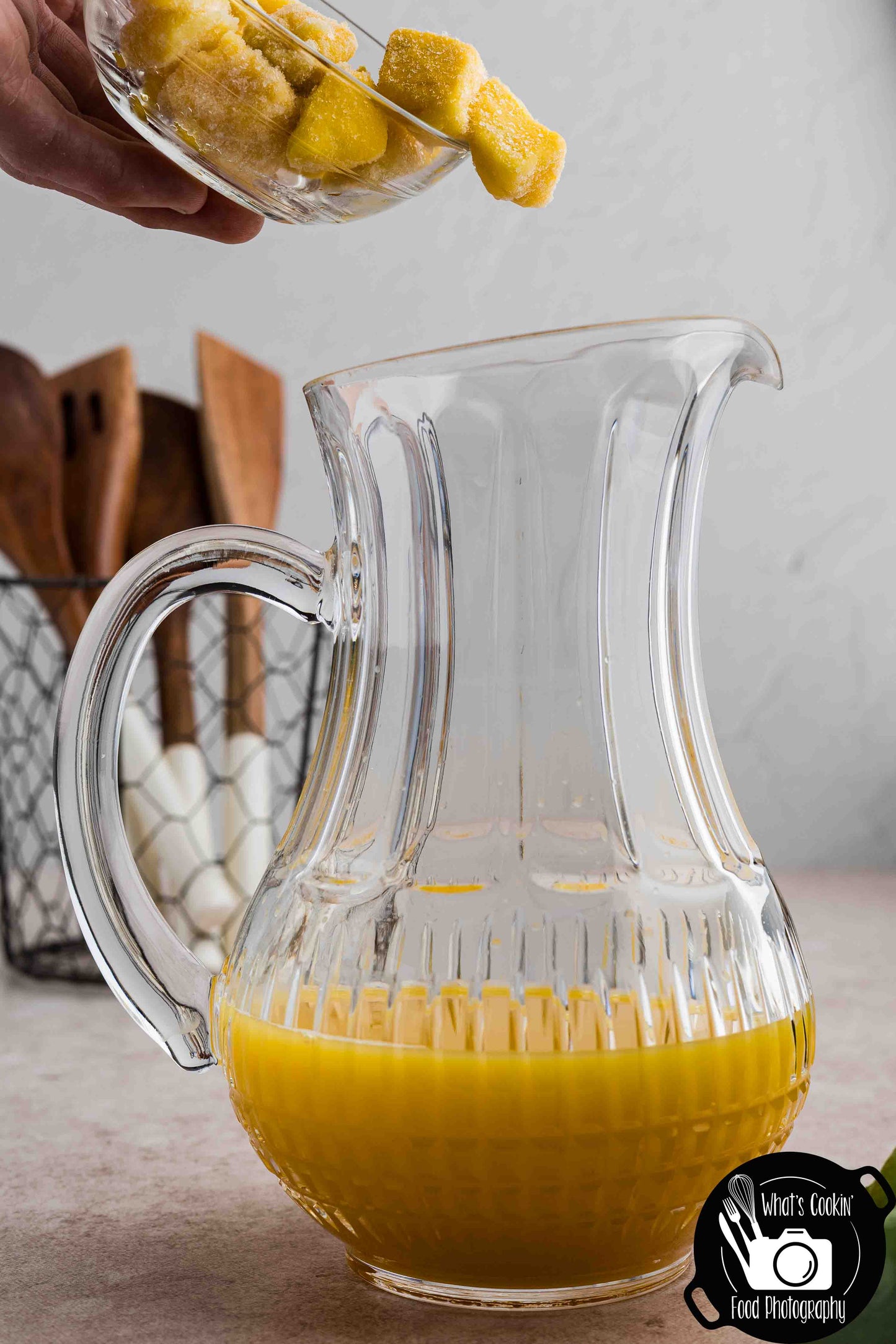 Summer Citrus Glow Mocktail (Orange, Pineapple, and Mango Juice)