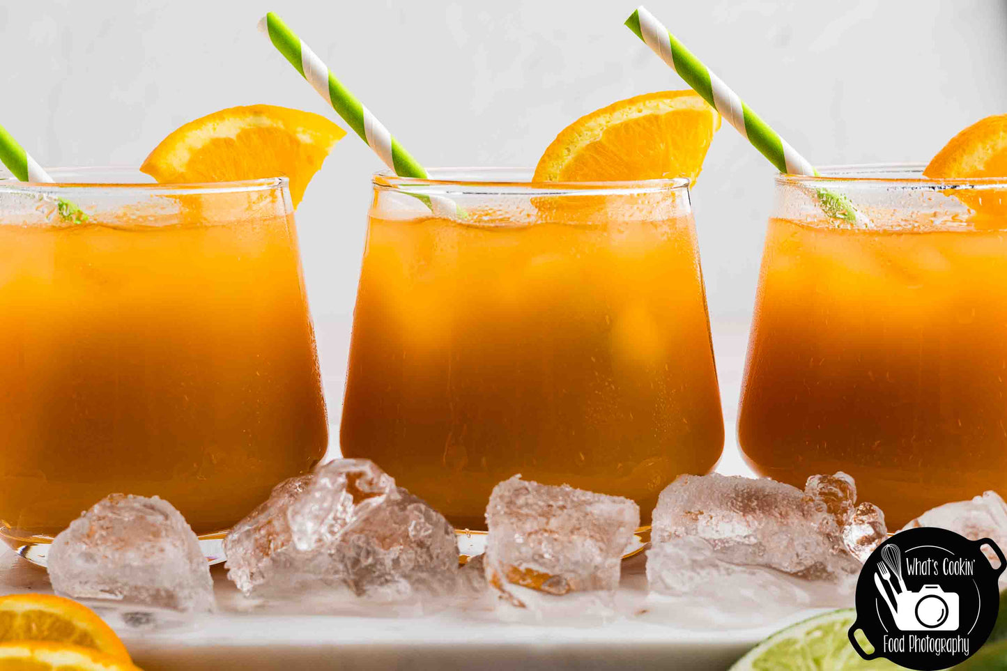 Summer Citrus Glow Mocktail (Orange, Pineapple, and Mango Juice)