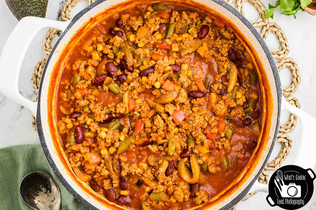 Vegetable Turkey Chili