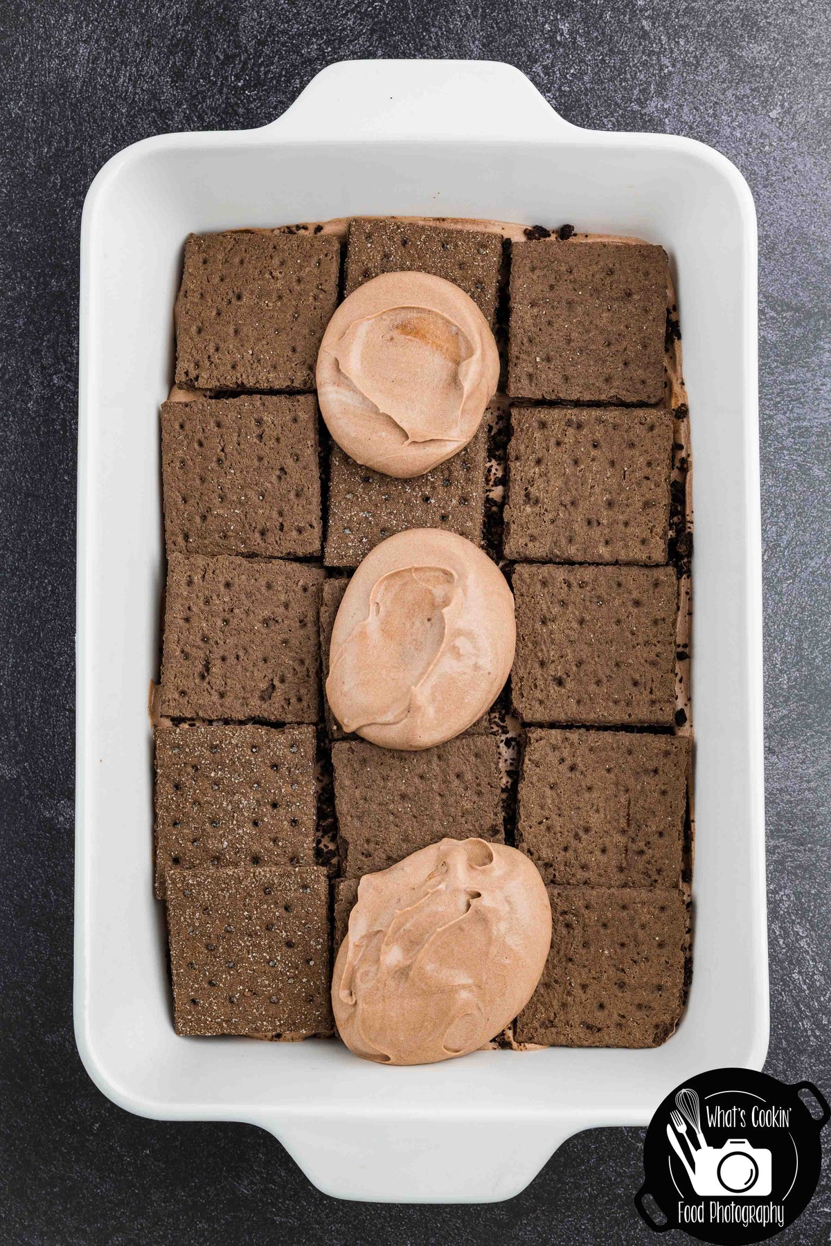 No Bake Halloween Oreo Dessert