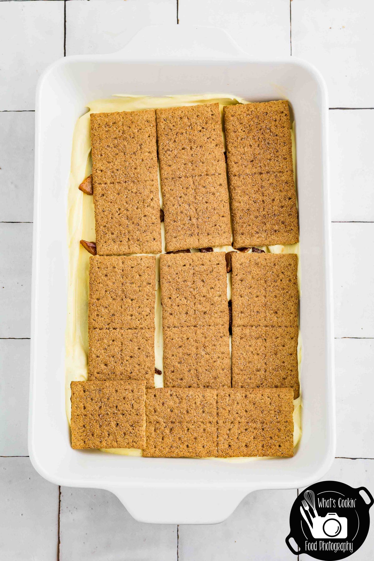 No Bake Cinnamon Apple Icebox Cake
