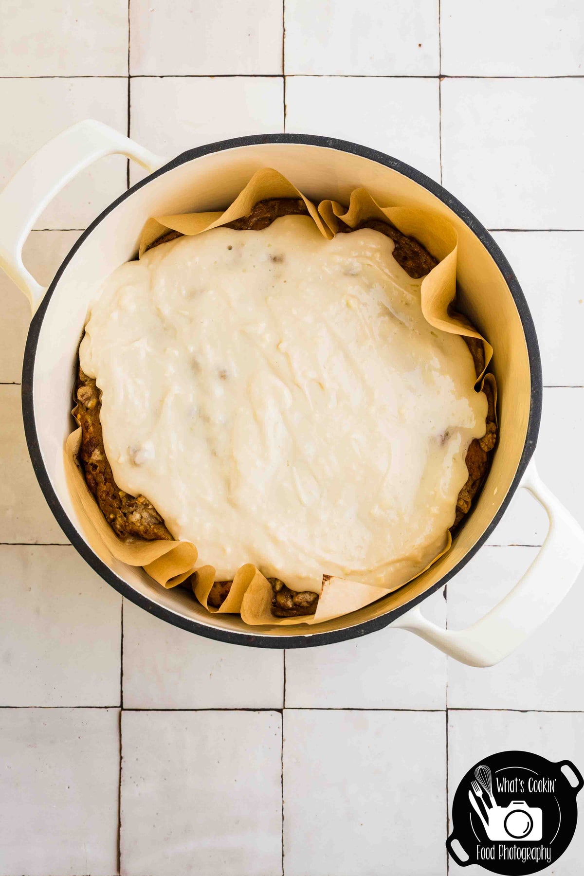 Dutch Oven Pumpkin Sticky Bun Cobbler