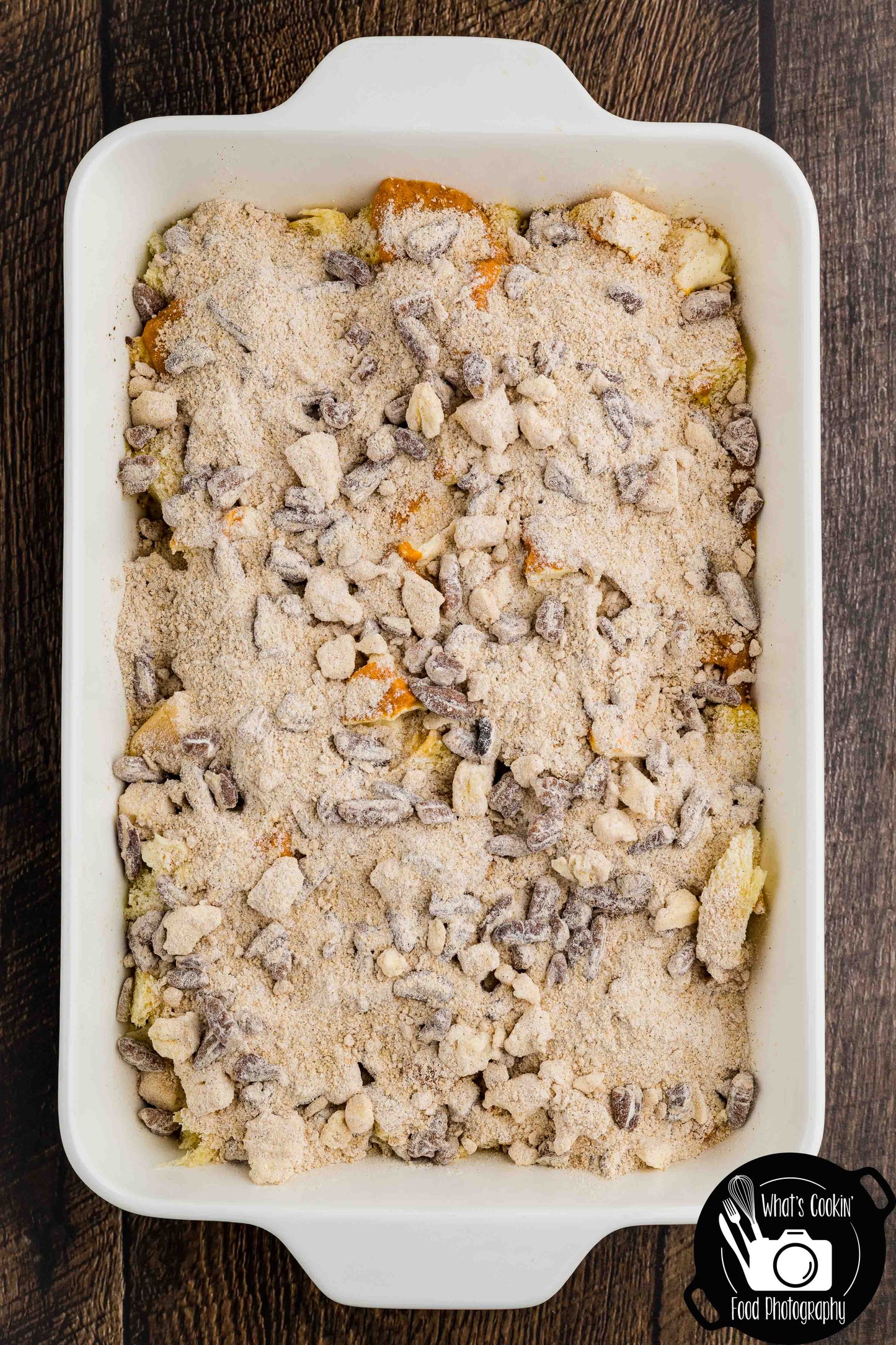 Pumpkin Cheese French Toast Casserole