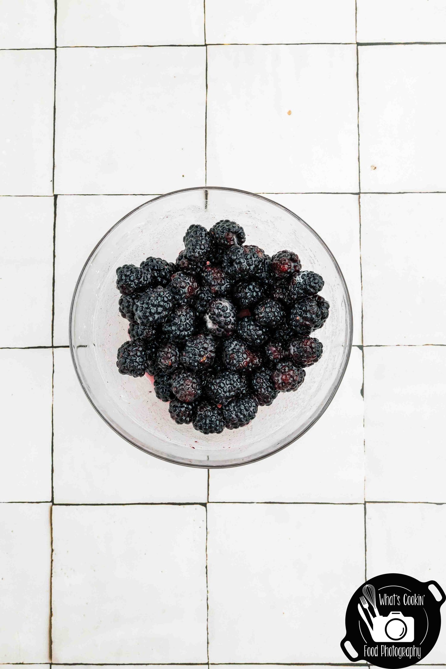 Brown Butter Blackberry Cream Skillet Cake