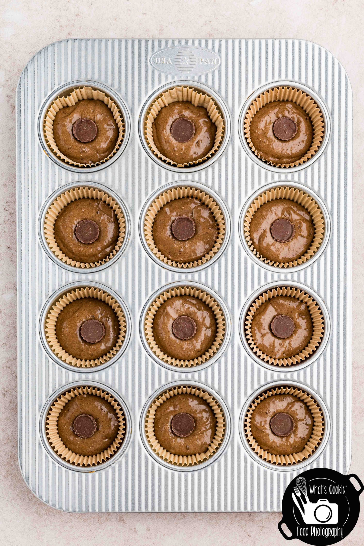 Peanut Butter Cup Chocolate Cupcakes