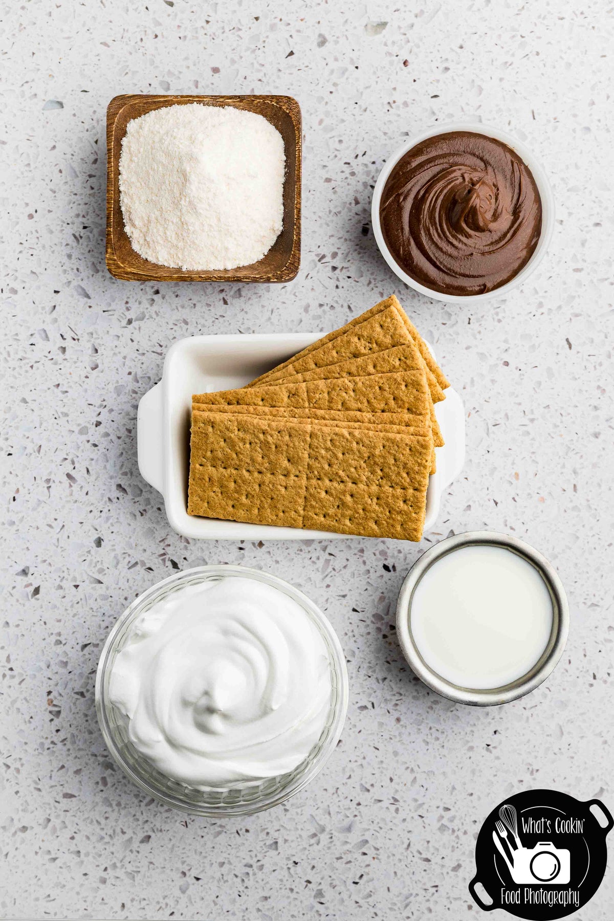 No Bake Chocolate Eclair Cake