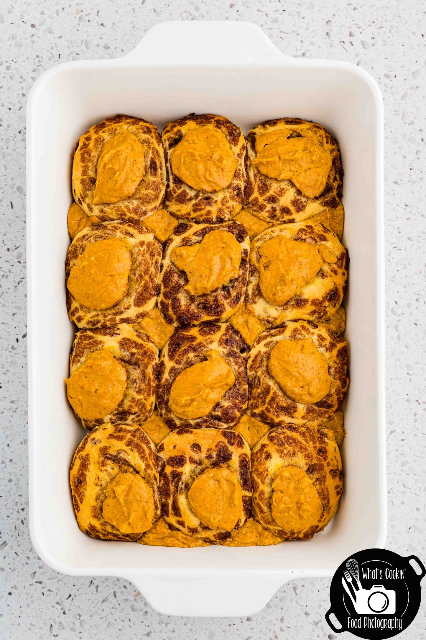 Pumpkin Cheesecake Cinnamon Rolls