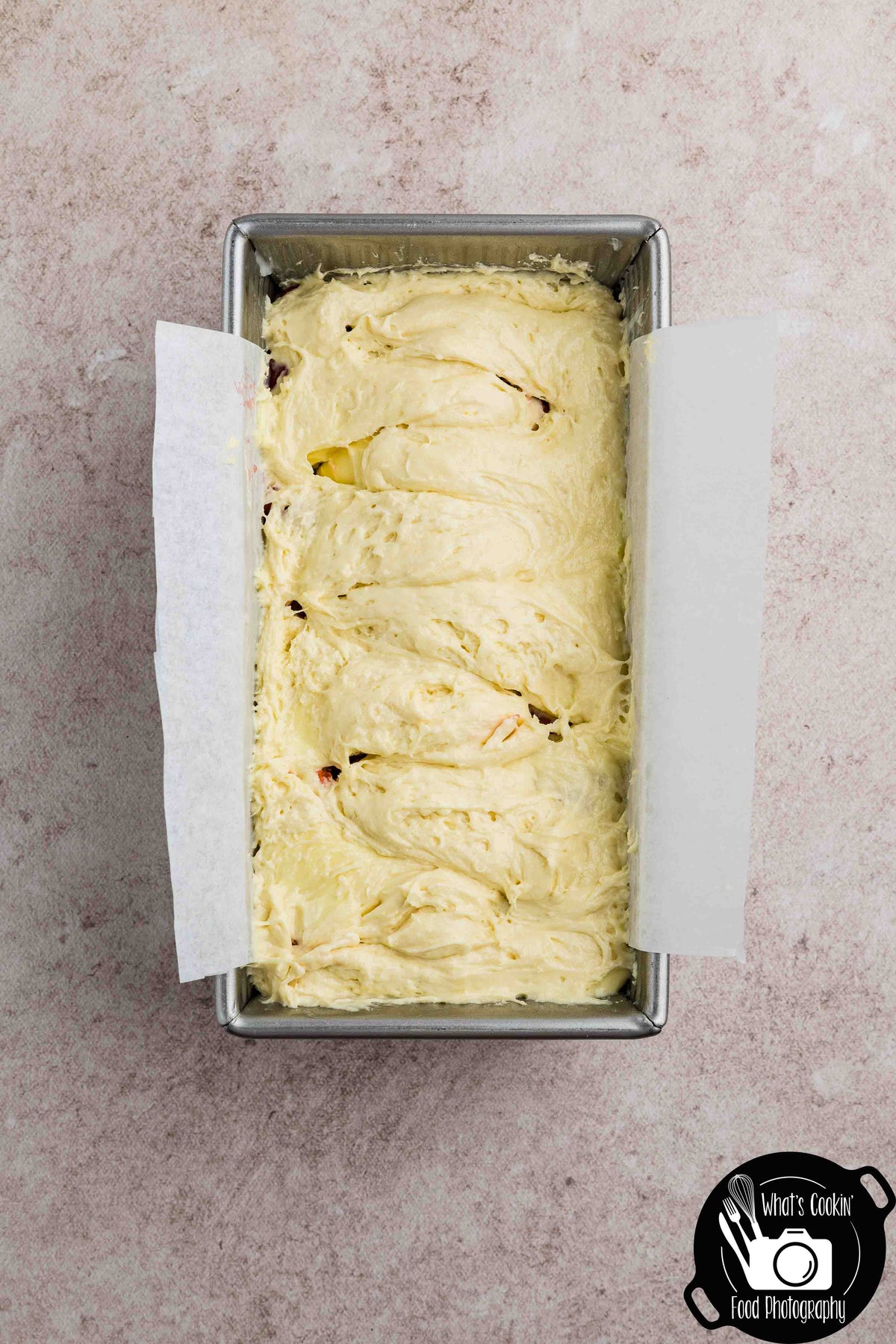 Strawberry Cream Cheese Loaf Cake